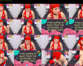 pyrowayne — 54 minute Chaturbate female cam show recording, 720p, Jul 15, 2020