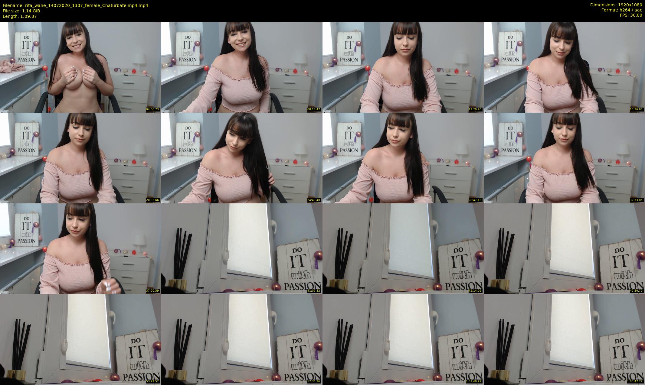 rita_wane — 70 minute Chaturbate female cam show recording, 1080p, Jul 14, 2020