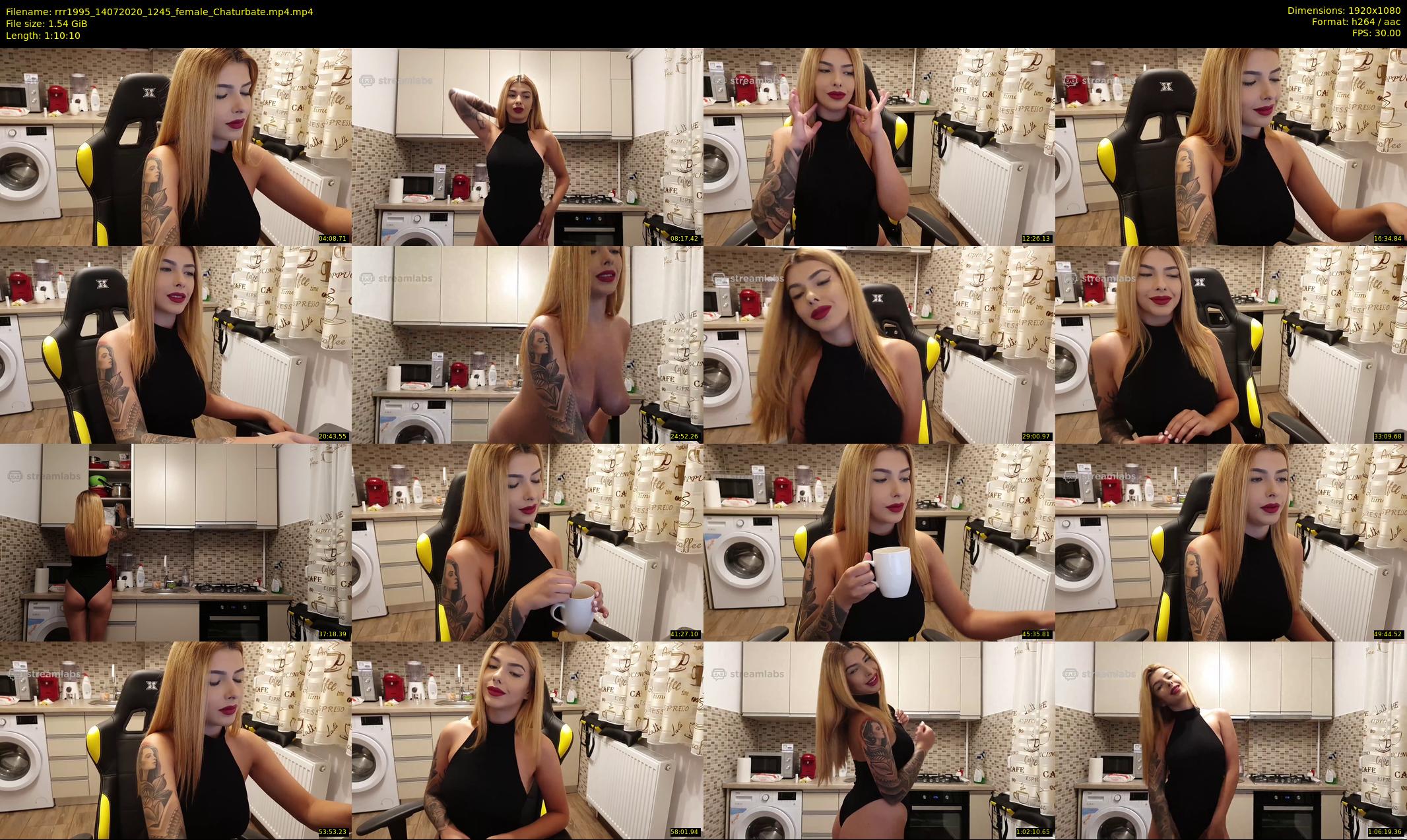 rrr1995 — 71 minute Chaturbate couple cam show recording, 1080p, Jul 14, 2020