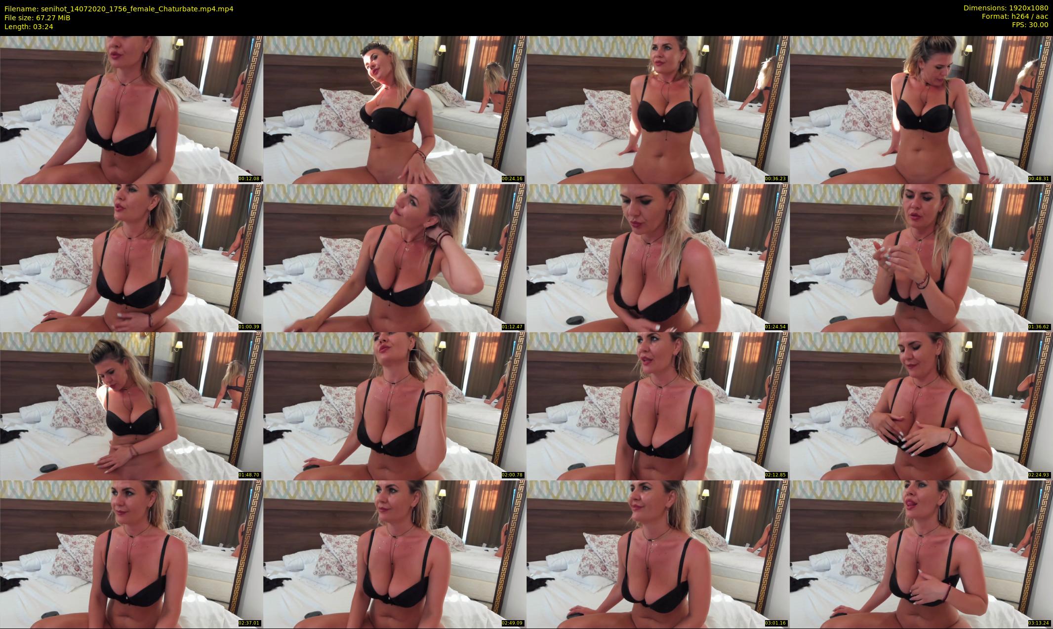 senihot — 4 minute Chaturbate female cam show recording, 1080p, Jul 14, 2020