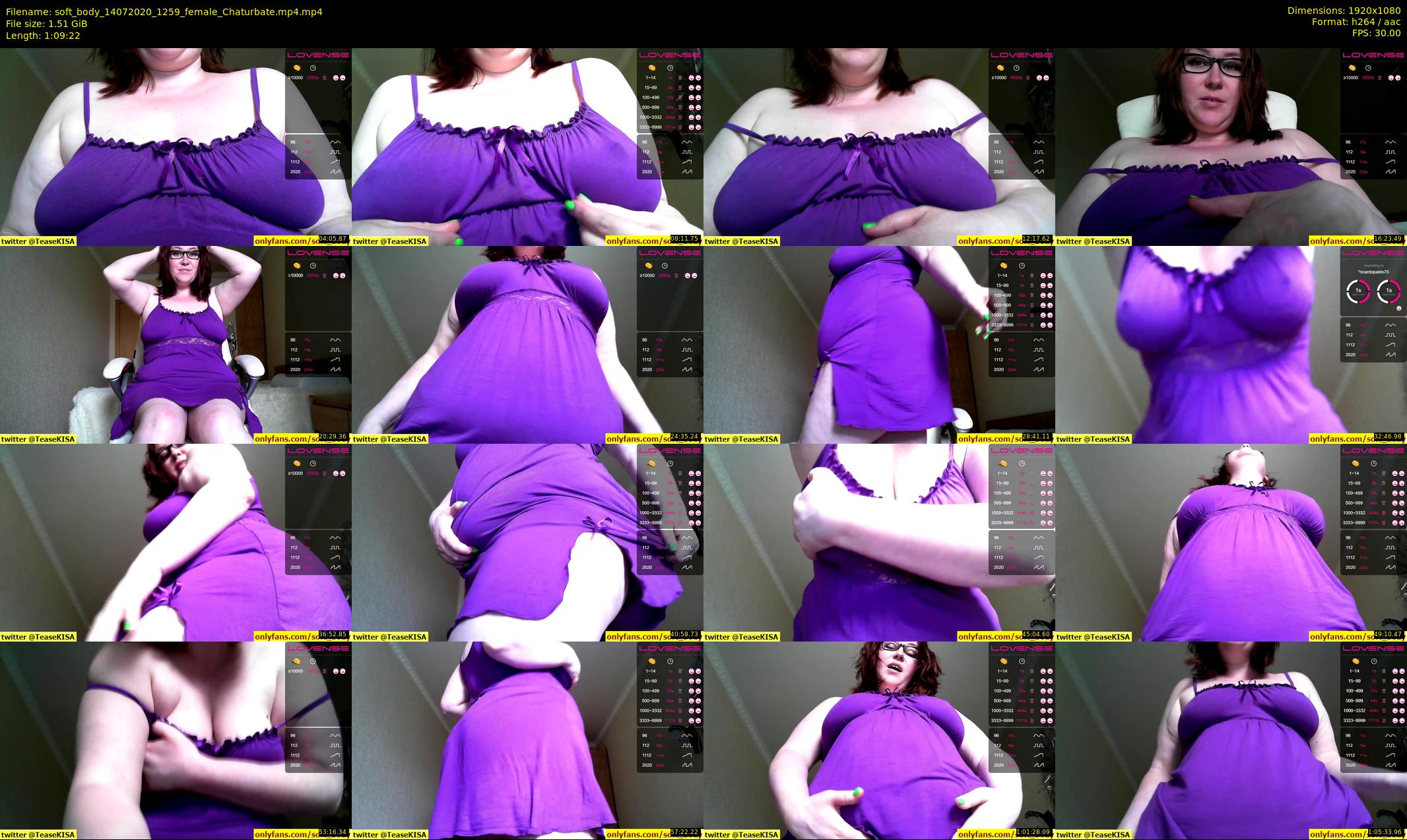 soft_body — 70 minute Chaturbate female cam show recording, 1080p, Jul 14, 2020