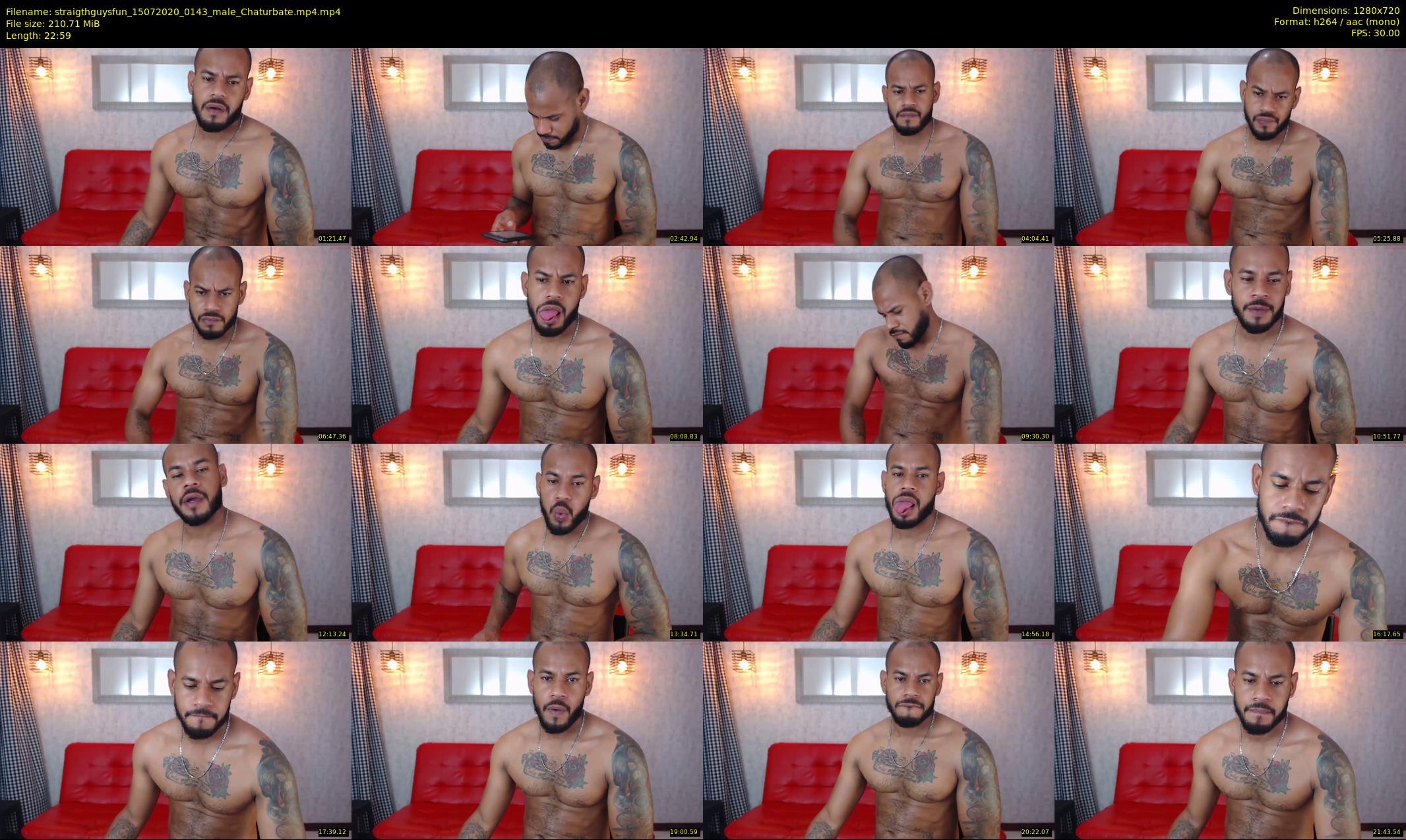 straigthguysfun — 23 minute Chaturbate male cam show recording, 720p, Jul 15, 2020