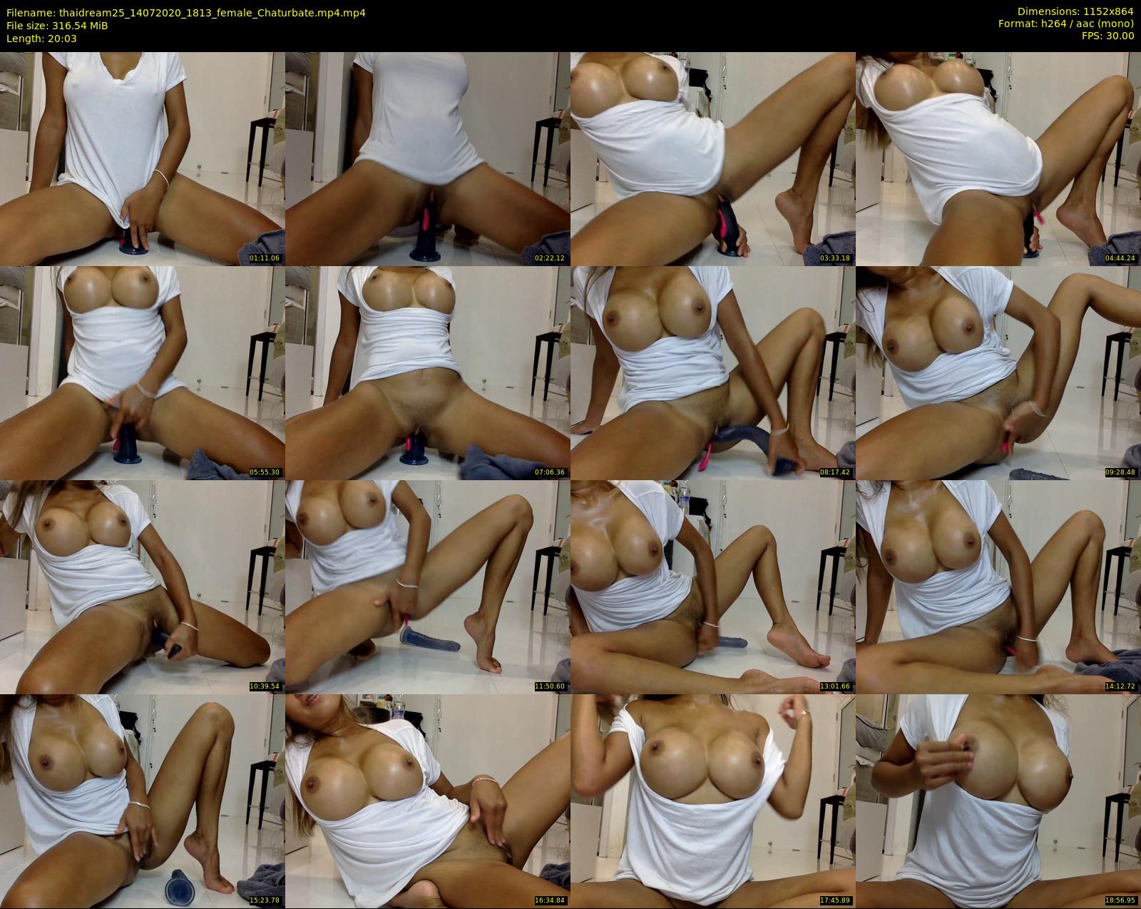 thaidream25 — 21 minute Chaturbate female cam show recording, 720p, Jul 14, 2020