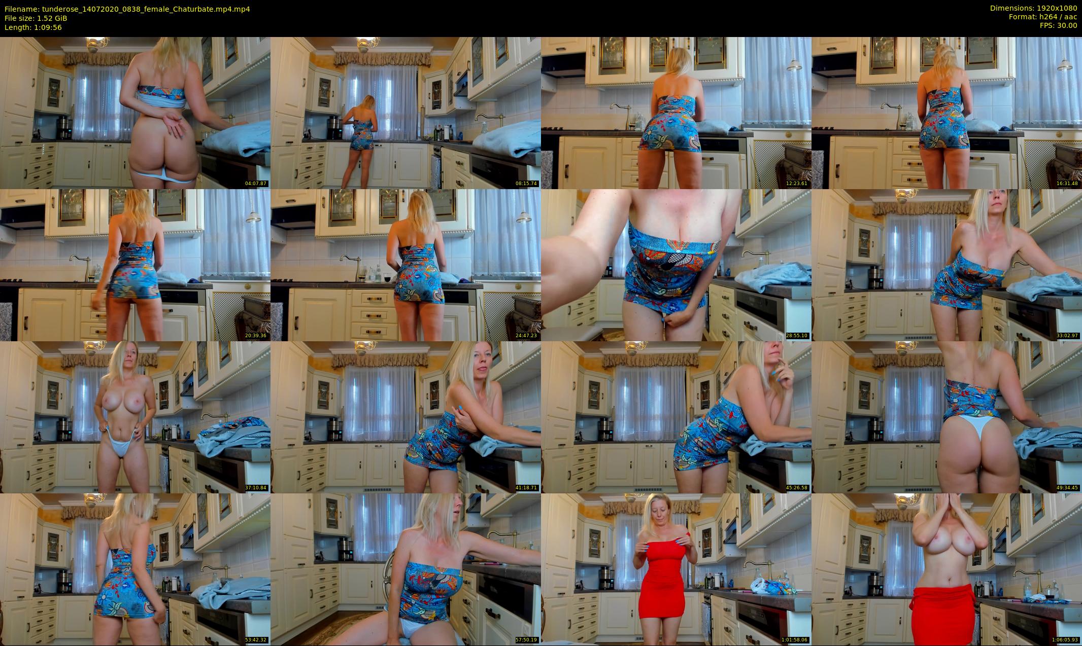 tunderose — 70 minute Chaturbate female cam show recording, 1080p, Jul 14, 2020