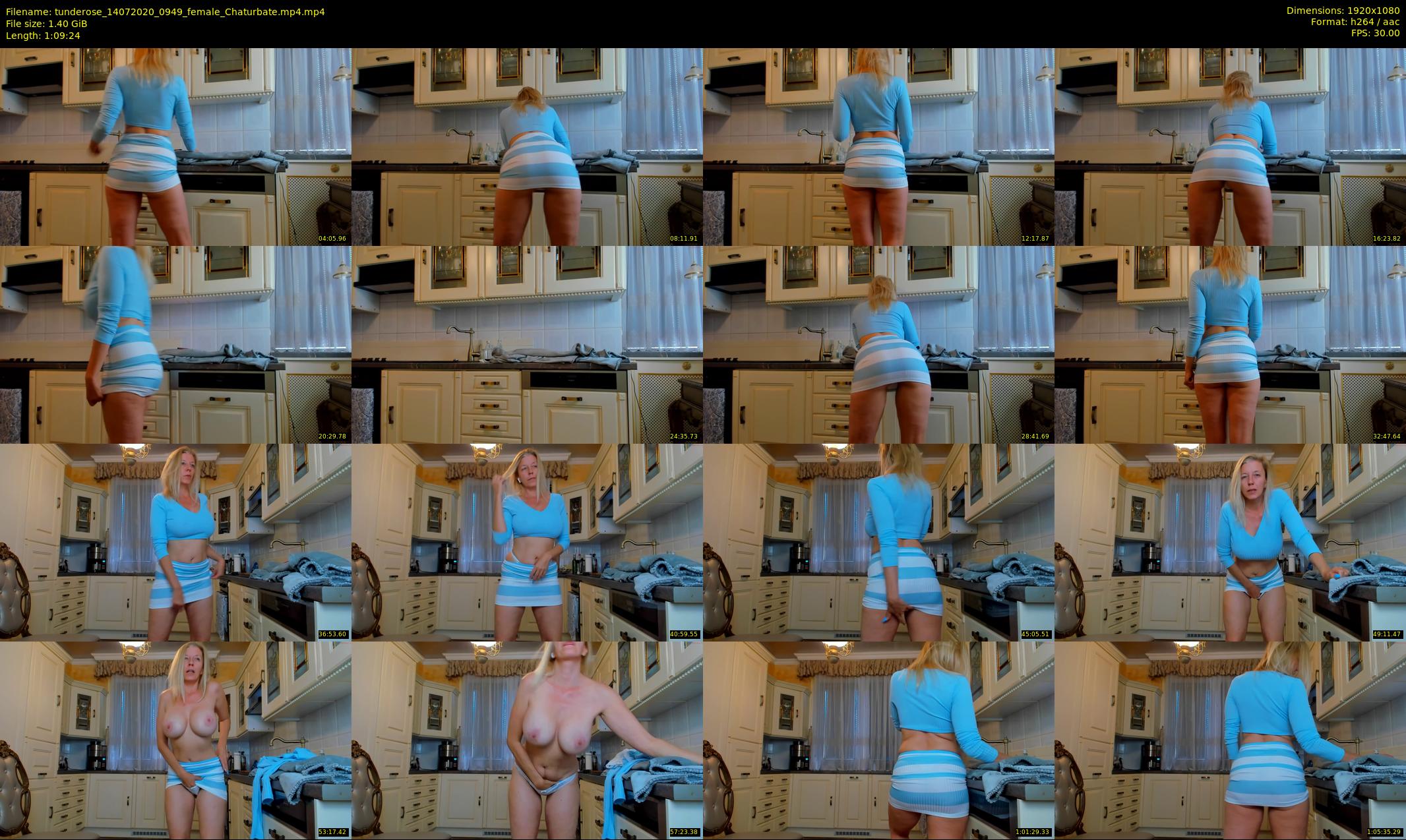 tunderose — 70 minute Chaturbate female cam show recording, 1080p, Jul 14, 2020