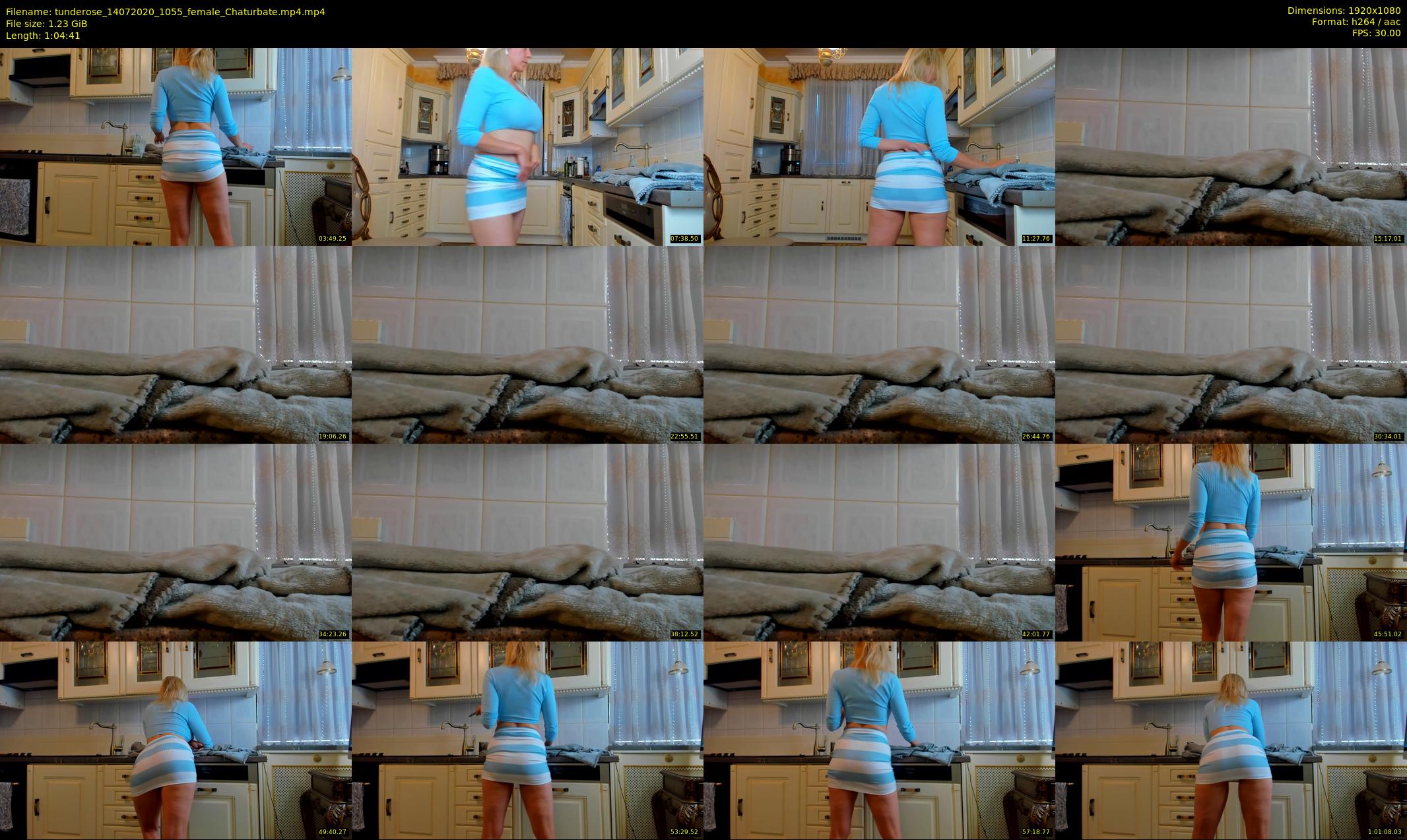 tunderose — 65 minute Chaturbate female cam show recording, 1080p, Jul 14, 2020
