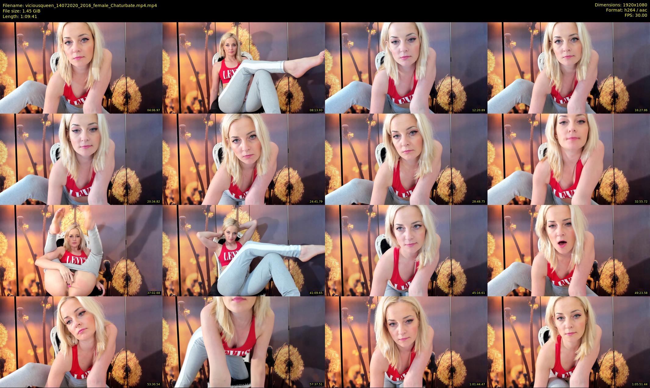 viciousqueen — 70 minute Chaturbate female cam show recording, 1080p, Jul 14, 2020