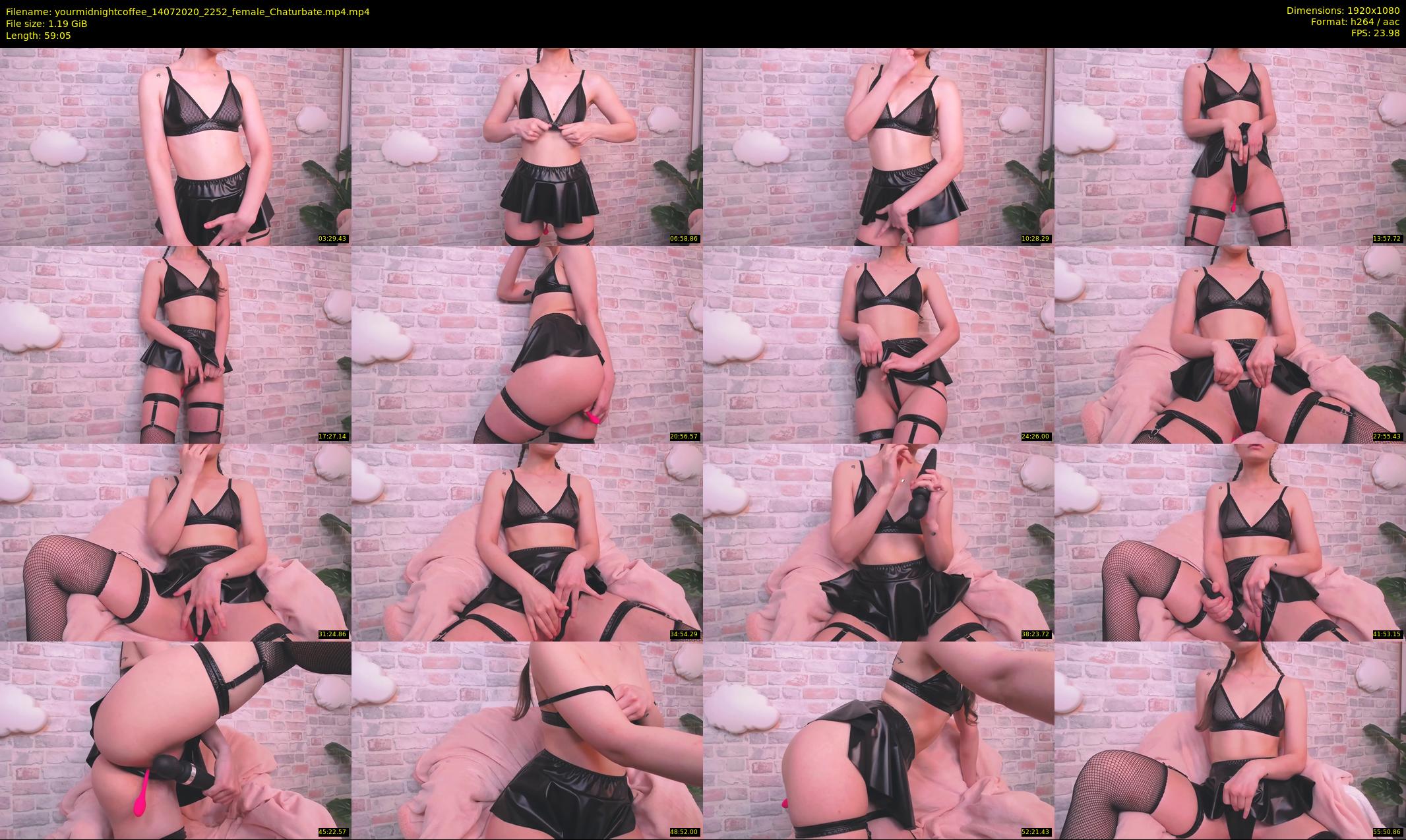 yourmidnightcoffee — 60 minute Chaturbate female cam show recording, 1080p, Jul 14, 2020