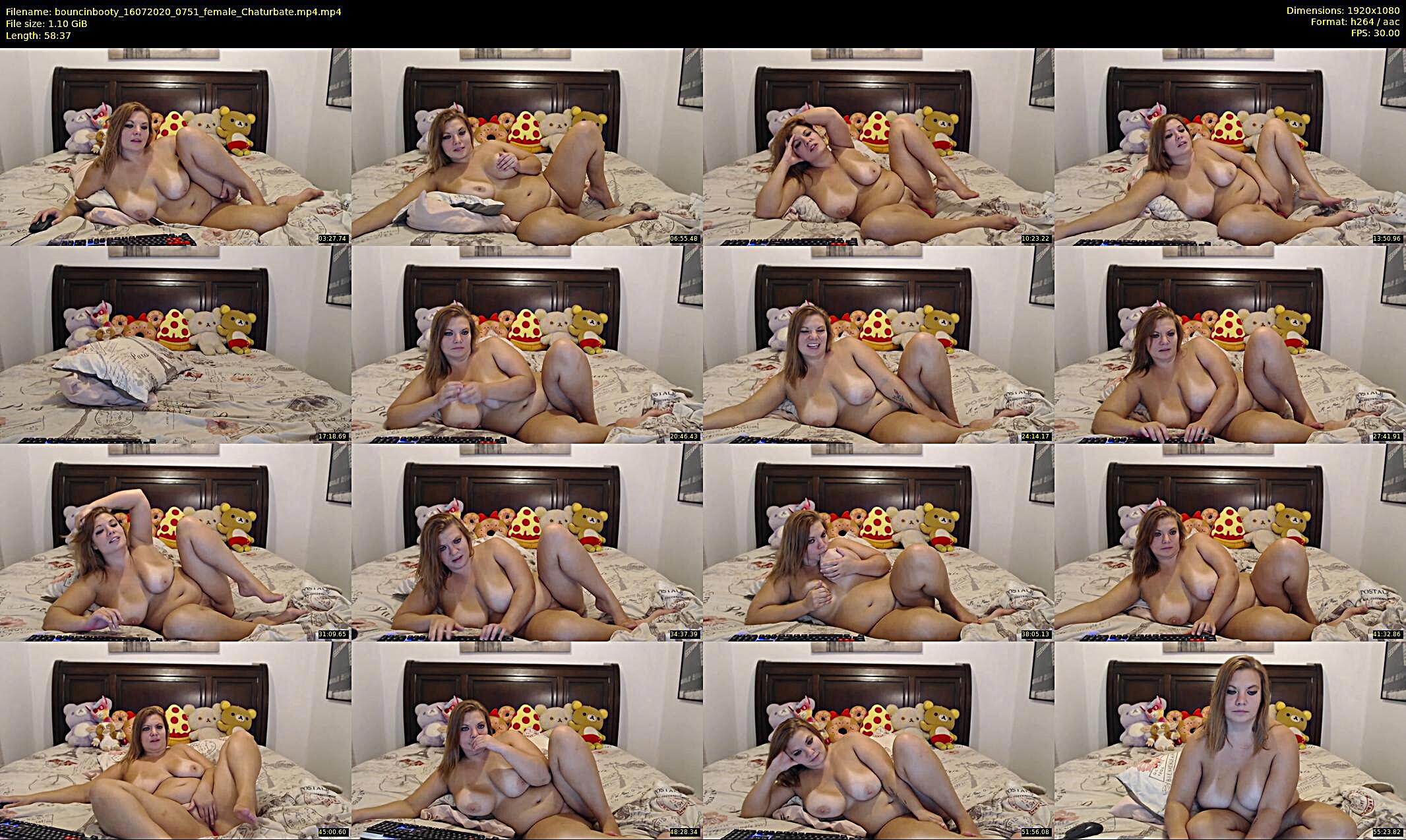 bouncinbooty — 59 minute Chaturbate female cam show recording, 1080p, Jul 16, 2020