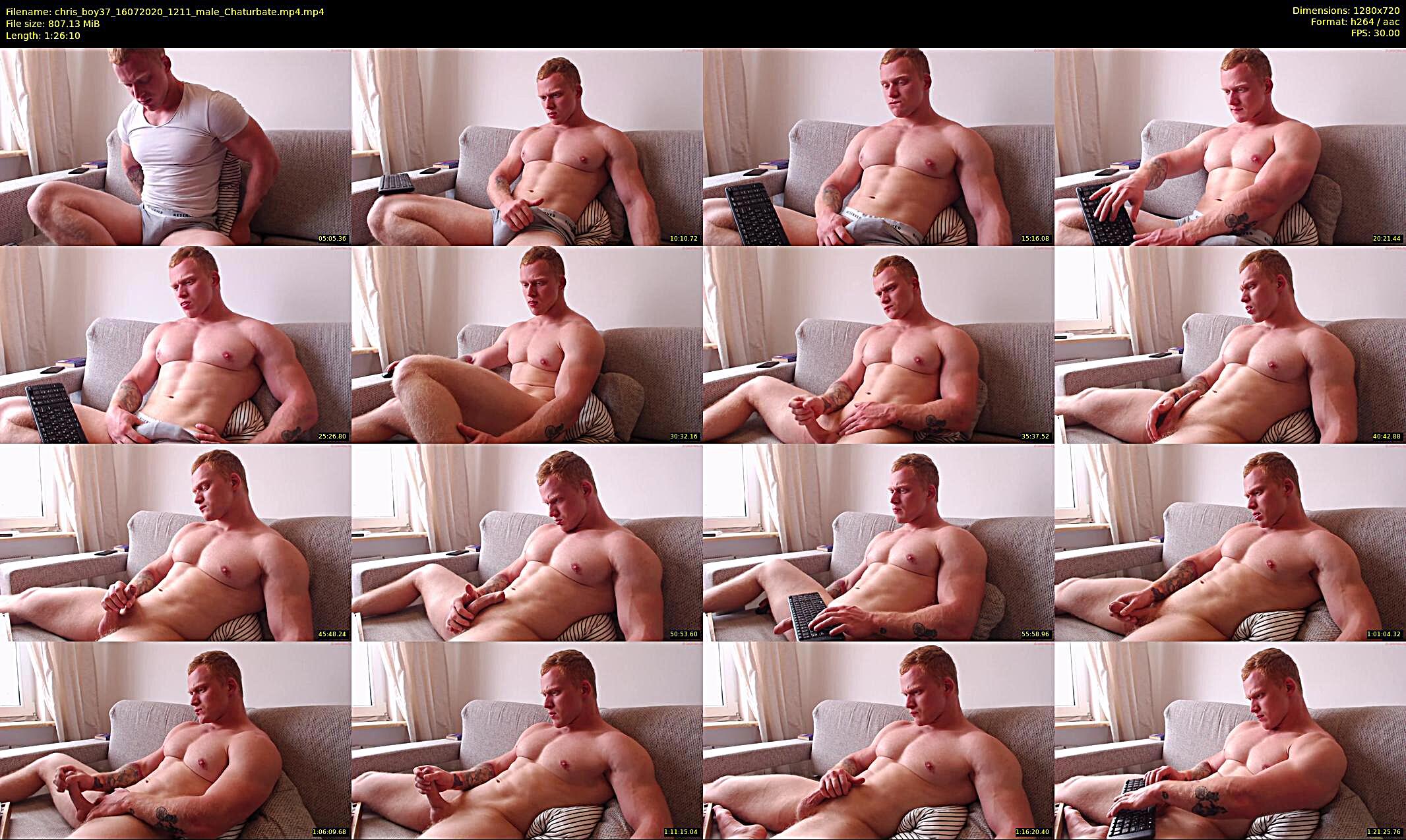 chris_boy37 — 87 minute Chaturbate male cam show recording, 720p, Jul 16, 2020