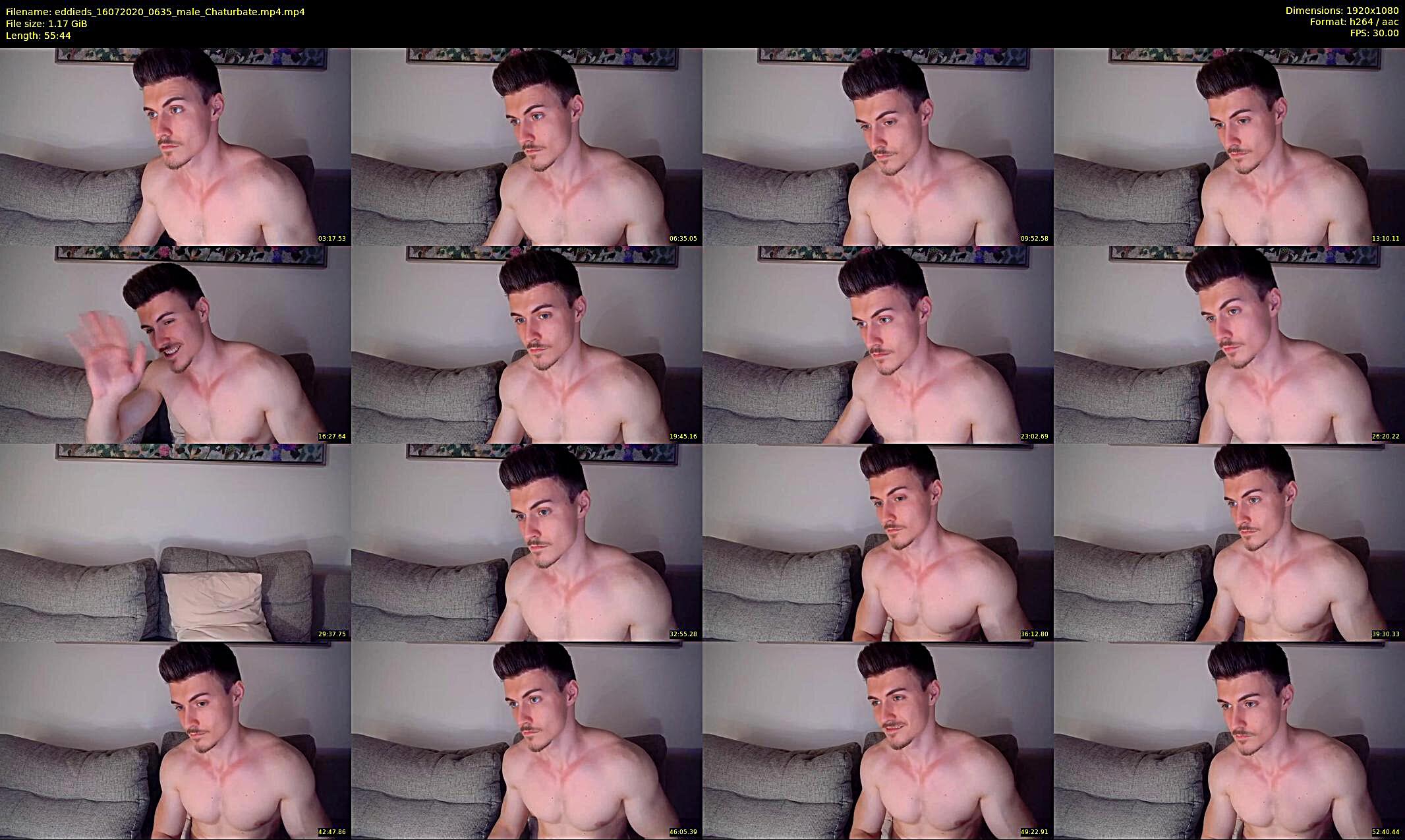 eddieds — 56 minute Chaturbate male cam show recording, 1080p, Jul 16, 2020