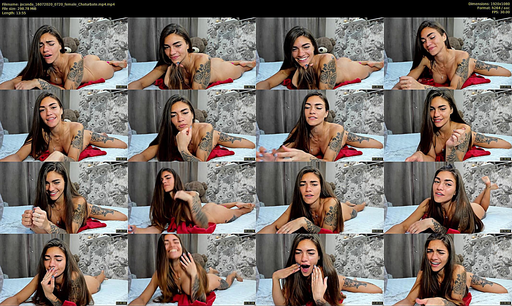 joconda — 14 minute Chaturbate female cam show recording, 1080p, Jul 16, 2020