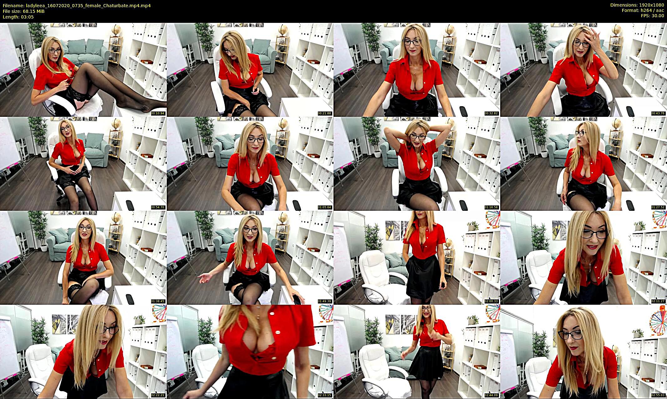 ladyleea — 4 minute Chaturbate female cam show recording, 1080p, Jul 16, 2020
