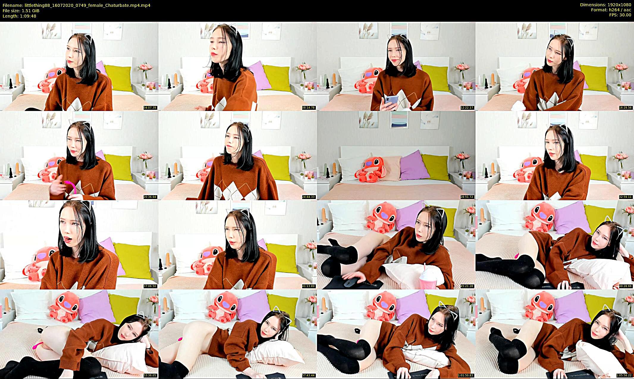littlething88 — 70 minute Chaturbate female cam show recording, 1080p, Jul 16, 2020