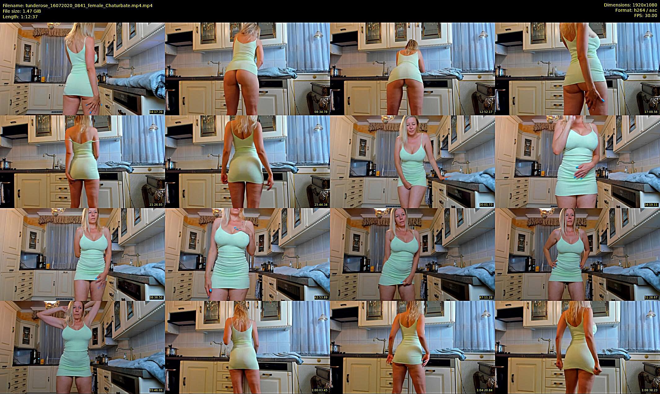 tunderose — 73 minute Chaturbate female cam show recording, 1080p, Jul 16, 2020