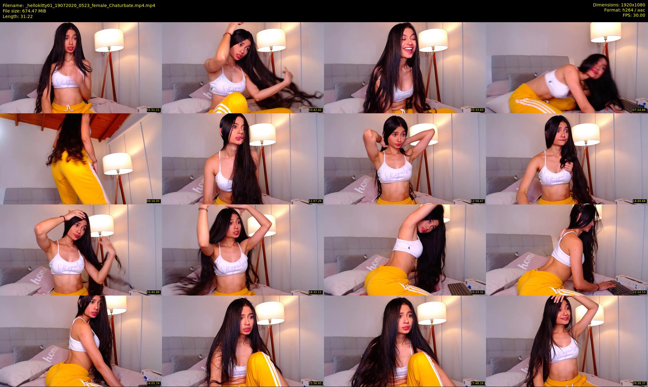 _hellokitty01 — 32 minute Chaturbate female cam show recording, 1080p, Jul 19, 2020
