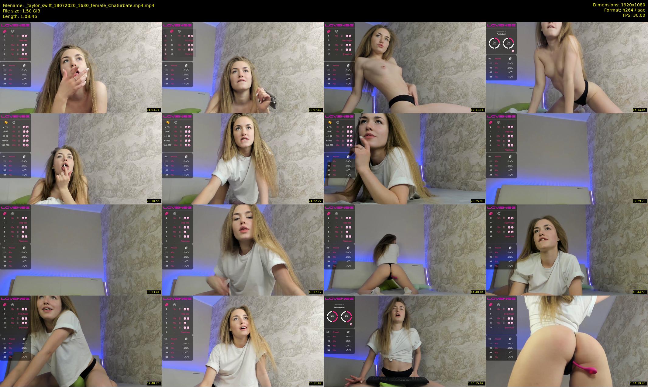 _taylor_swift — 69 minute Chaturbate female cam show recording, 1080p, Jul 18, 2020