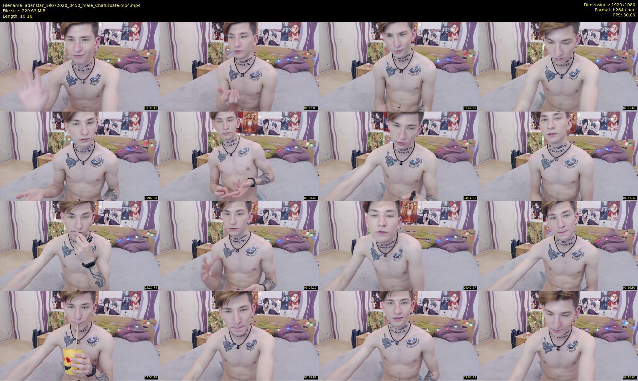 adanstar — 11 minute Chaturbate male cam show recording, 1080p, Jul 19, 2020