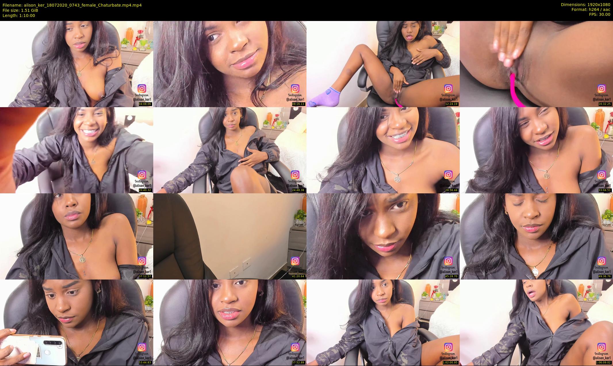alison_ker — 70 minute Chaturbate female cam show recording, 1080p, Jul 18, 2020