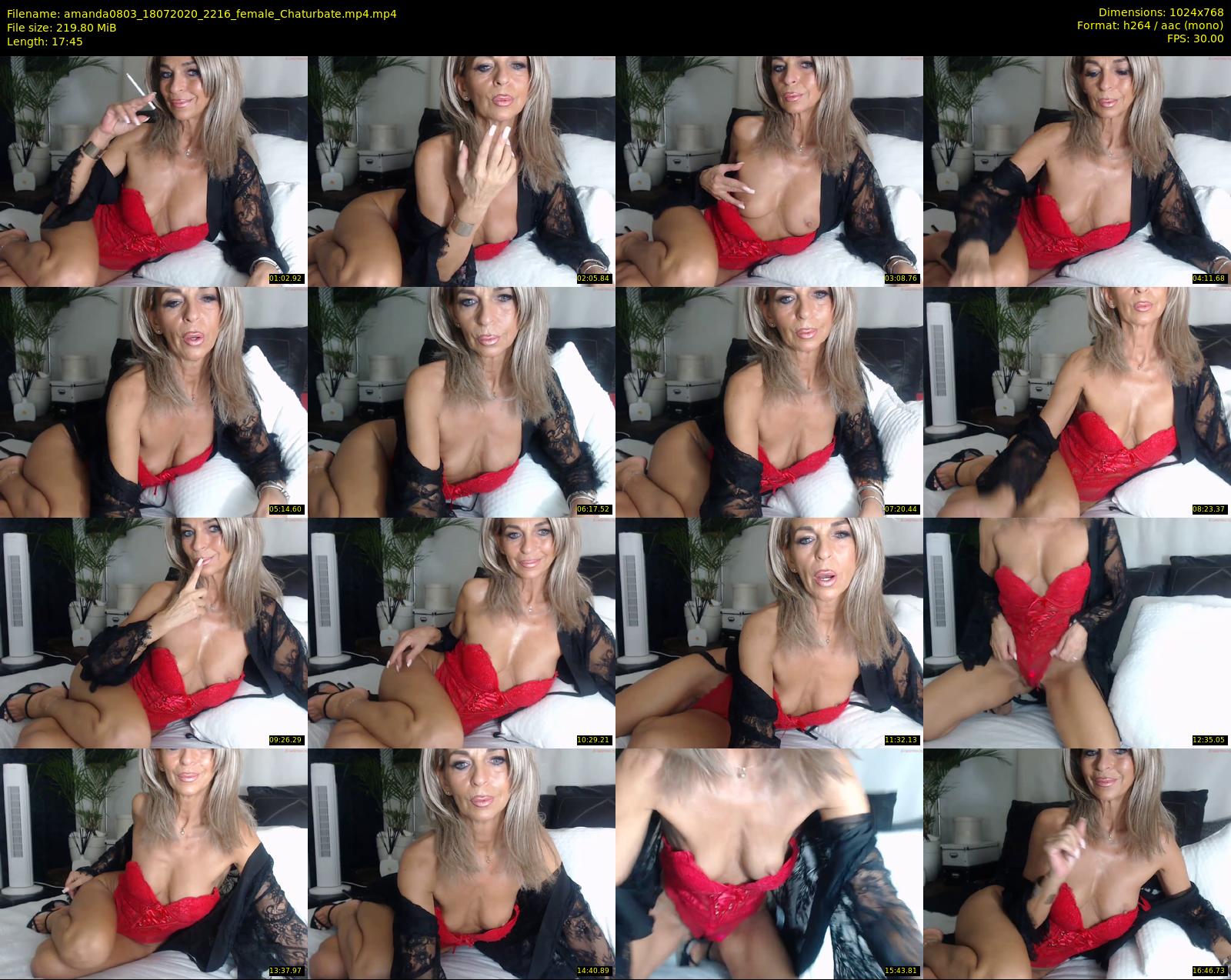amanda0803 — 18 minute Chaturbate female cam show recording, 720p, Jul 18, 2020