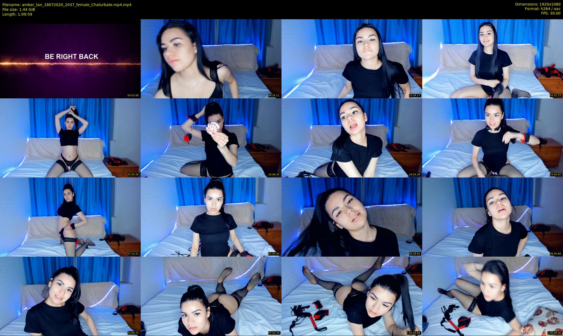 amber_tan — 70 minute Chaturbate female cam show recording, 1080p, Jul 18, 2020