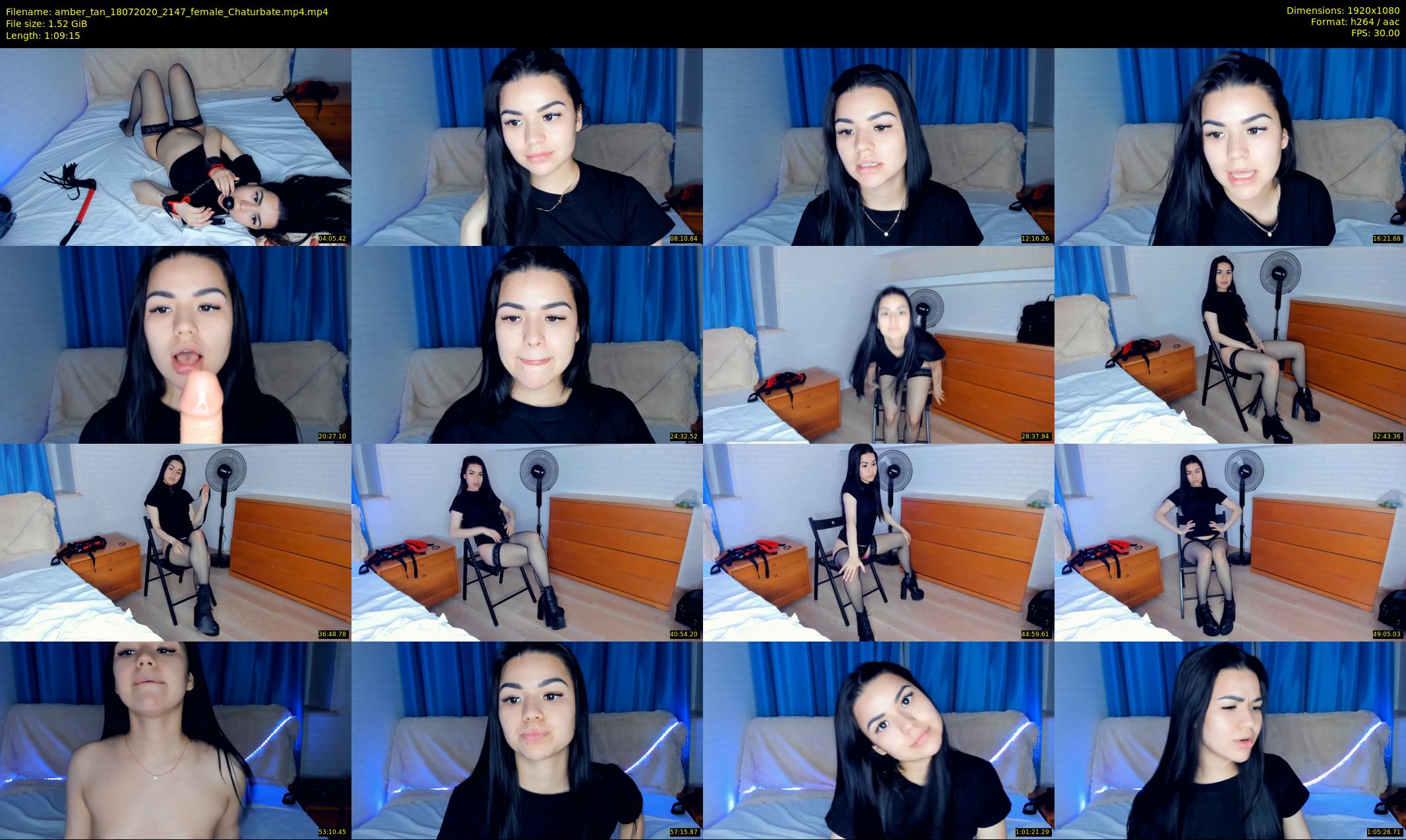 amber_tan — 70 minute Chaturbate female cam show recording, 1080p, Jul 18, 2020