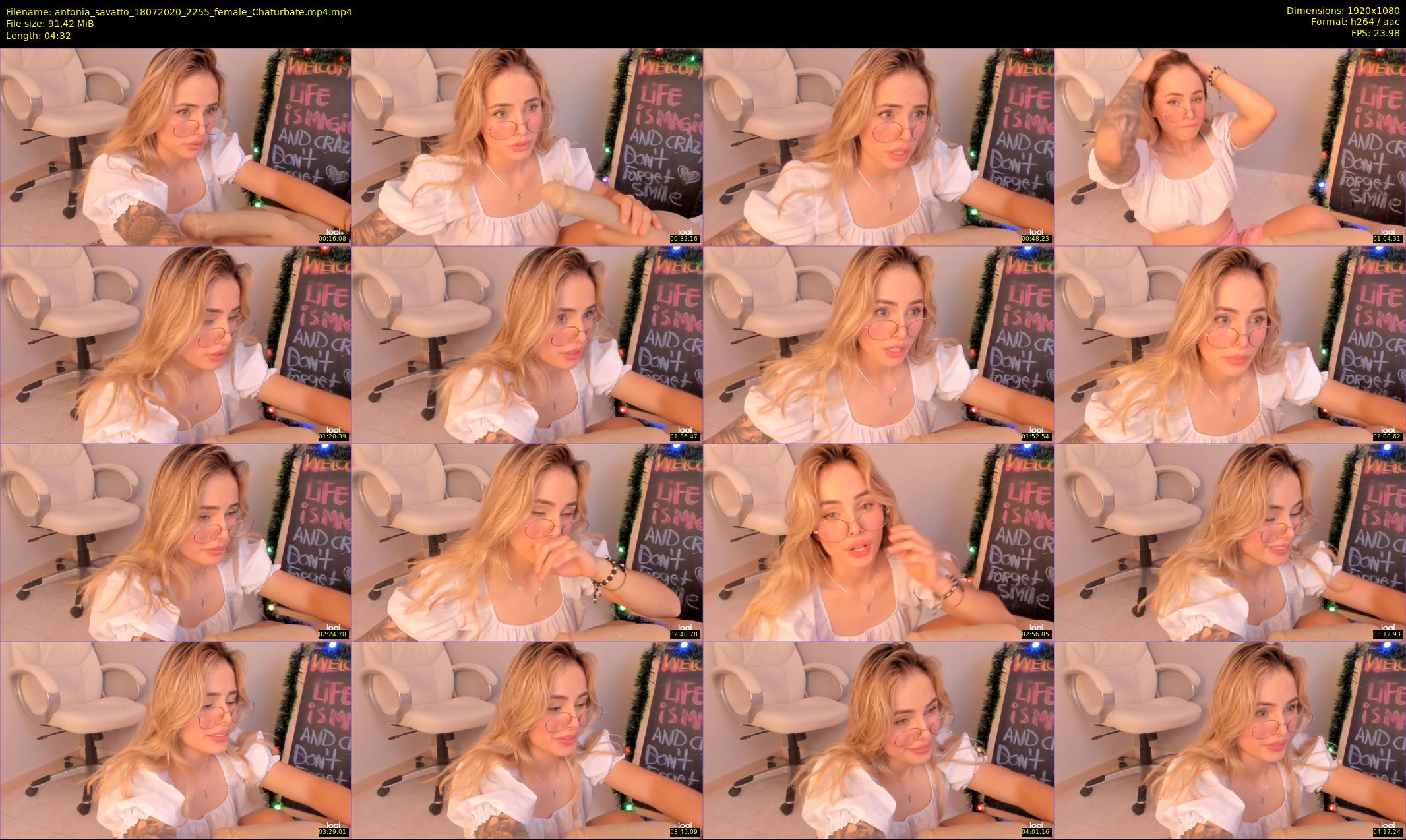 antonia_savatto — 5 minute Chaturbate female cam show recording, 1080p, Jul 18, 2020