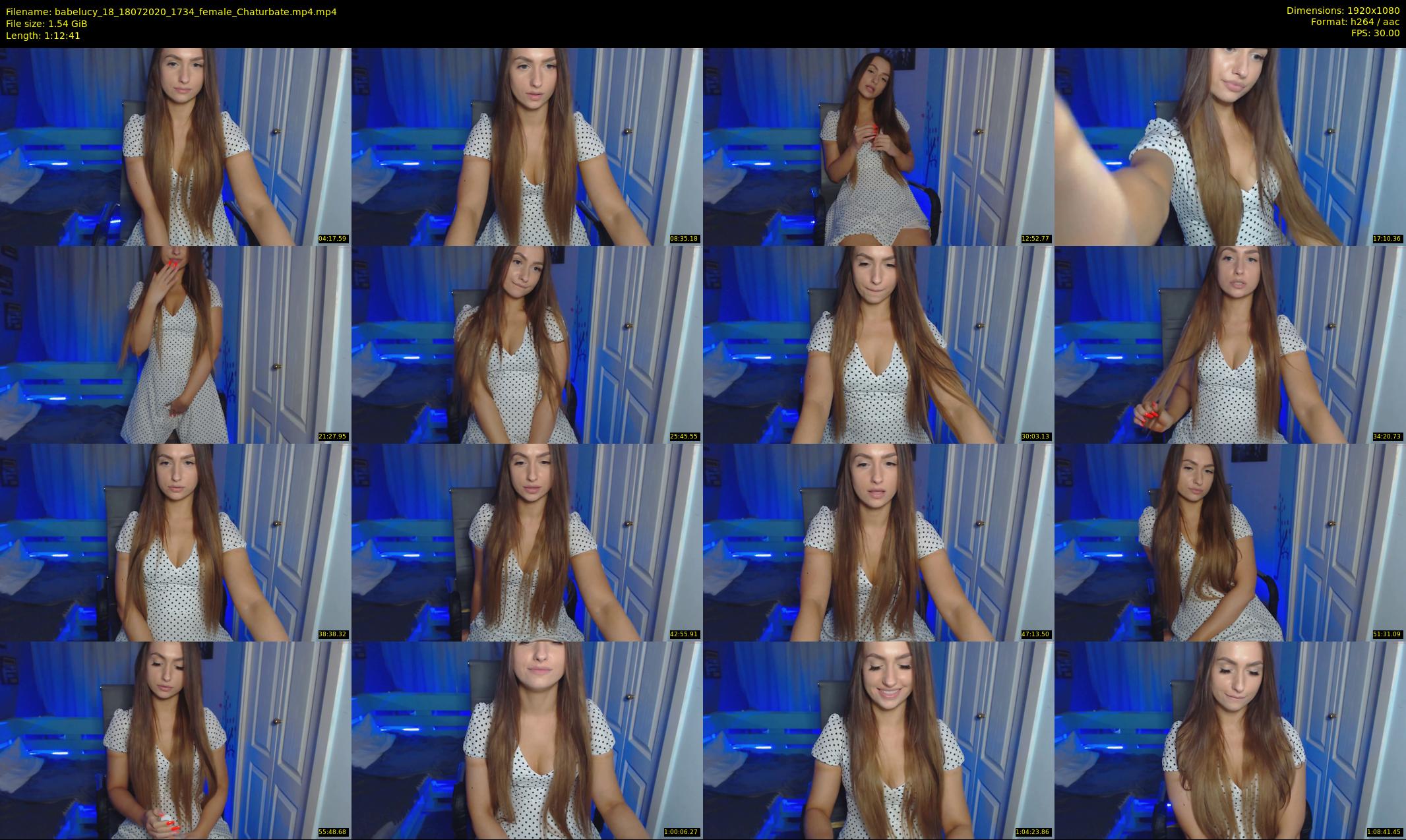 babelucy_18 — 73 minute Chaturbate female cam show recording, 1080p, Jul 18, 2020