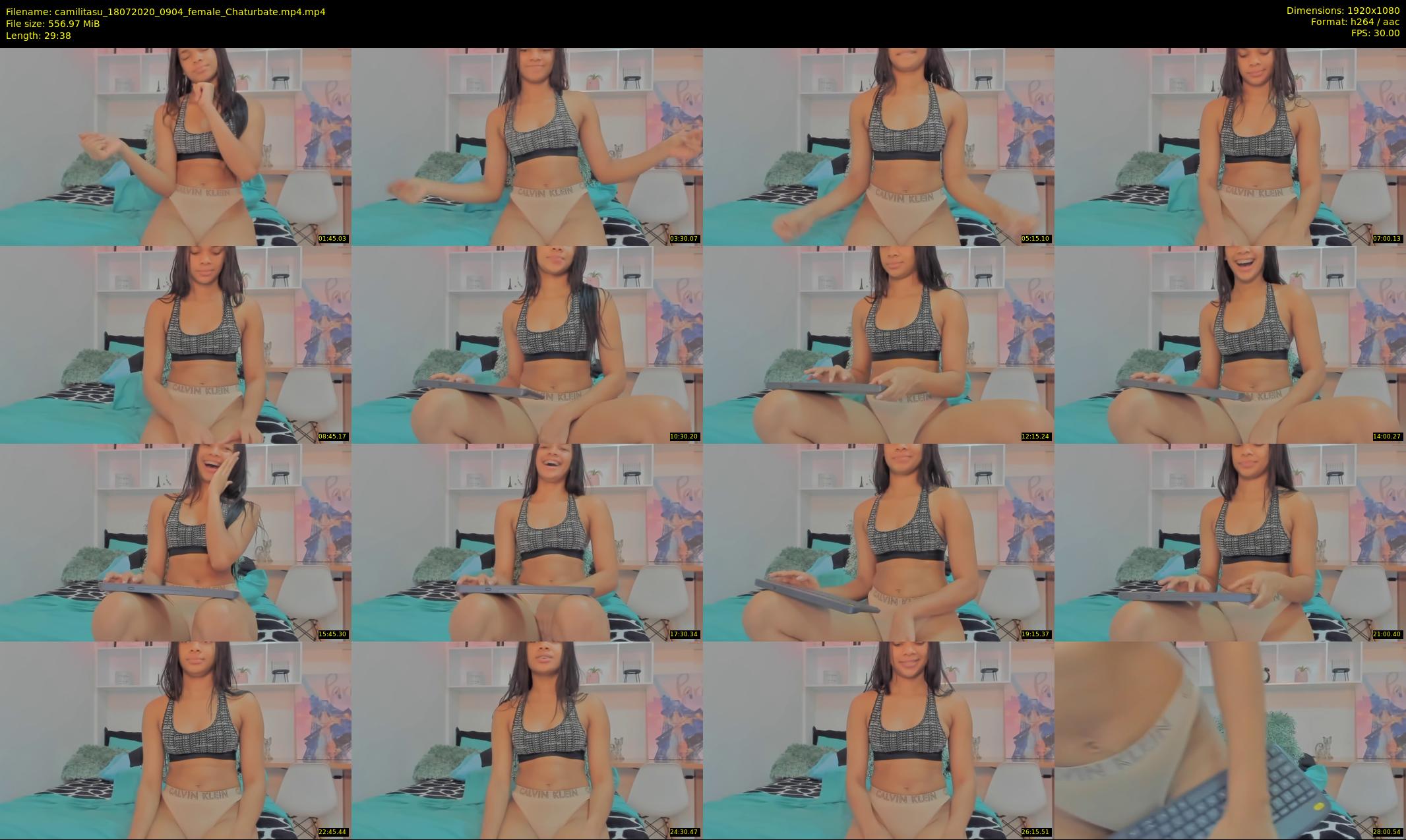 camilitasu — 30 minute Chaturbate female cam show recording, 1080p, Jul 18, 2020