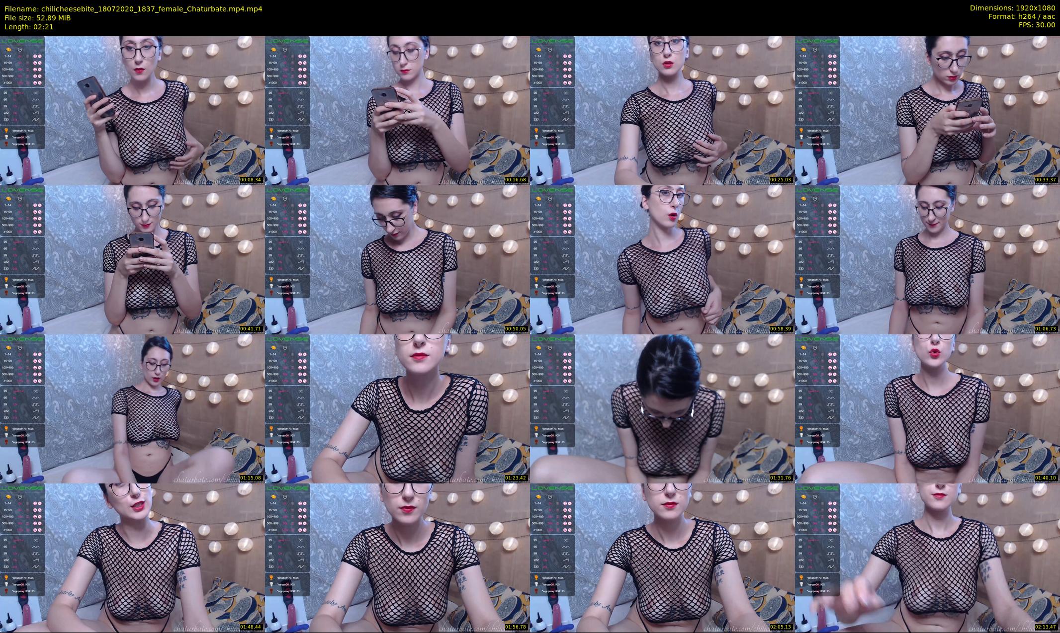 chilicheesebite — 3 minute Chaturbate female cam show recording, 1080p, Jul 18, 2020