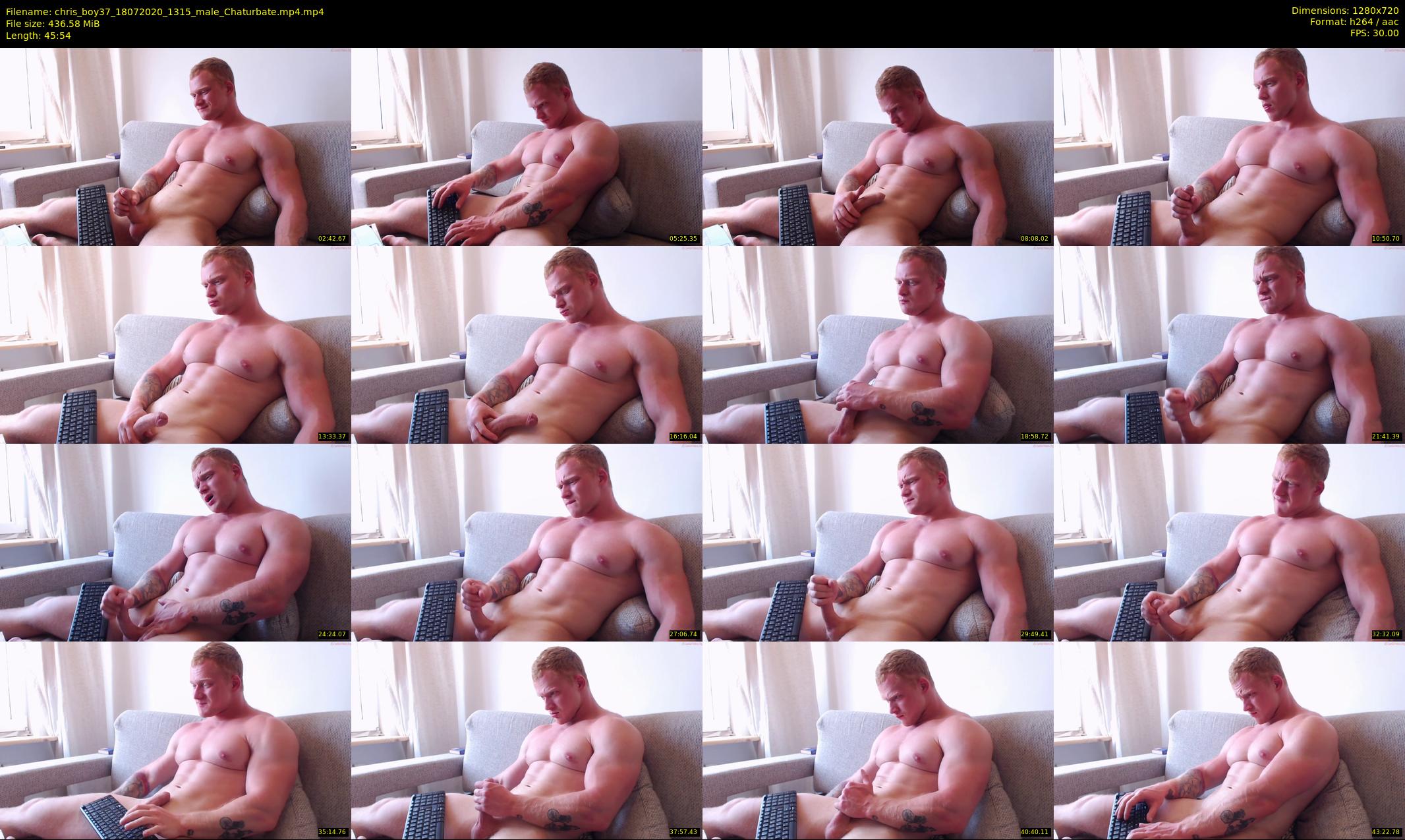 chris_boy37 — 46 minute Chaturbate male cam show recording, 720p, Jul 18, 2020