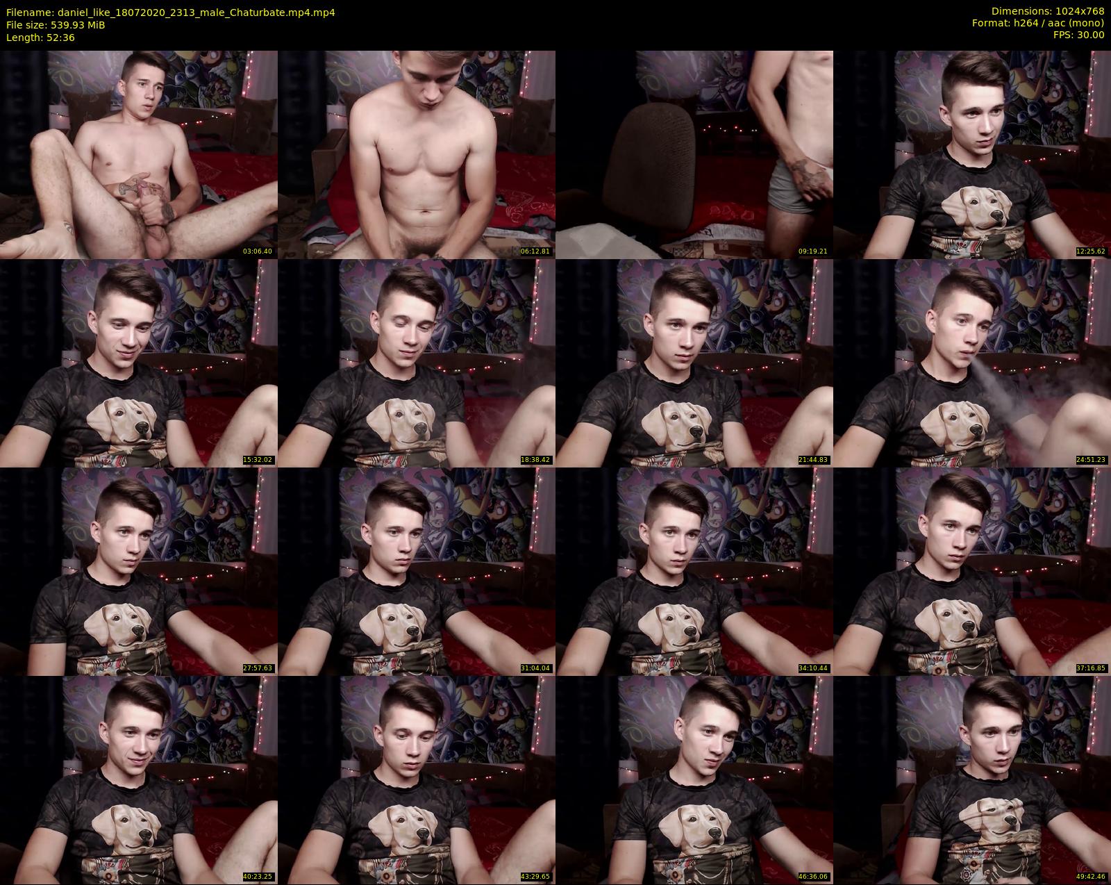 daniel_like — 53 minute Chaturbate male cam show recording, 720p, Jul 18, 2020