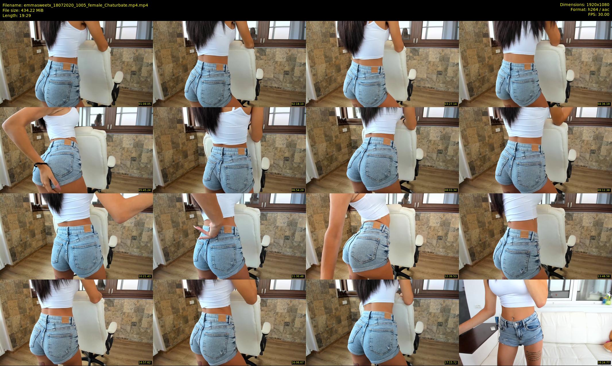 emmasweetx — 20 minute Chaturbate couple cam show recording, 1080p, Jul 18, 2020