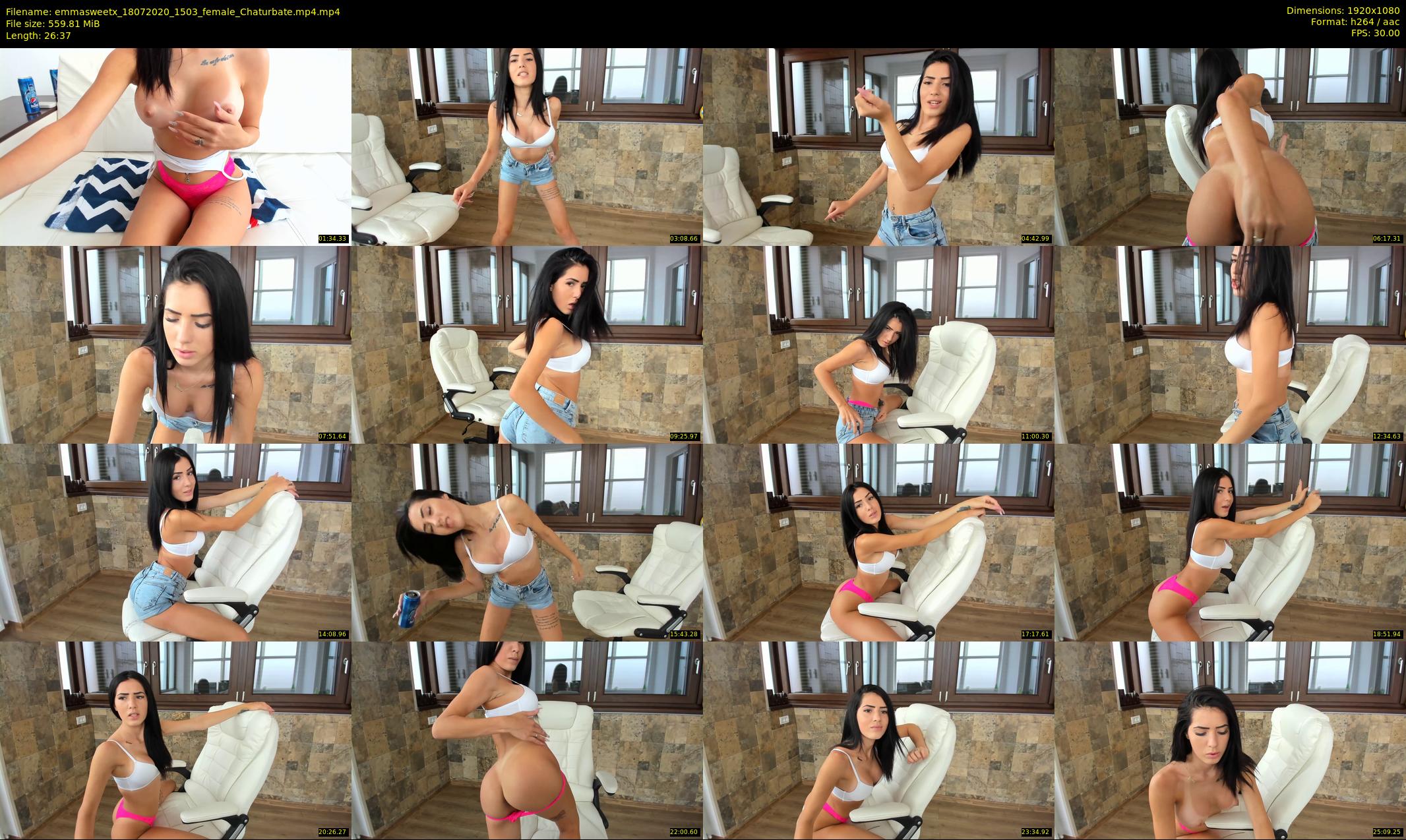 emmasweetx — 27 minute Chaturbate couple cam show recording, 1080p, Jul 18, 2020