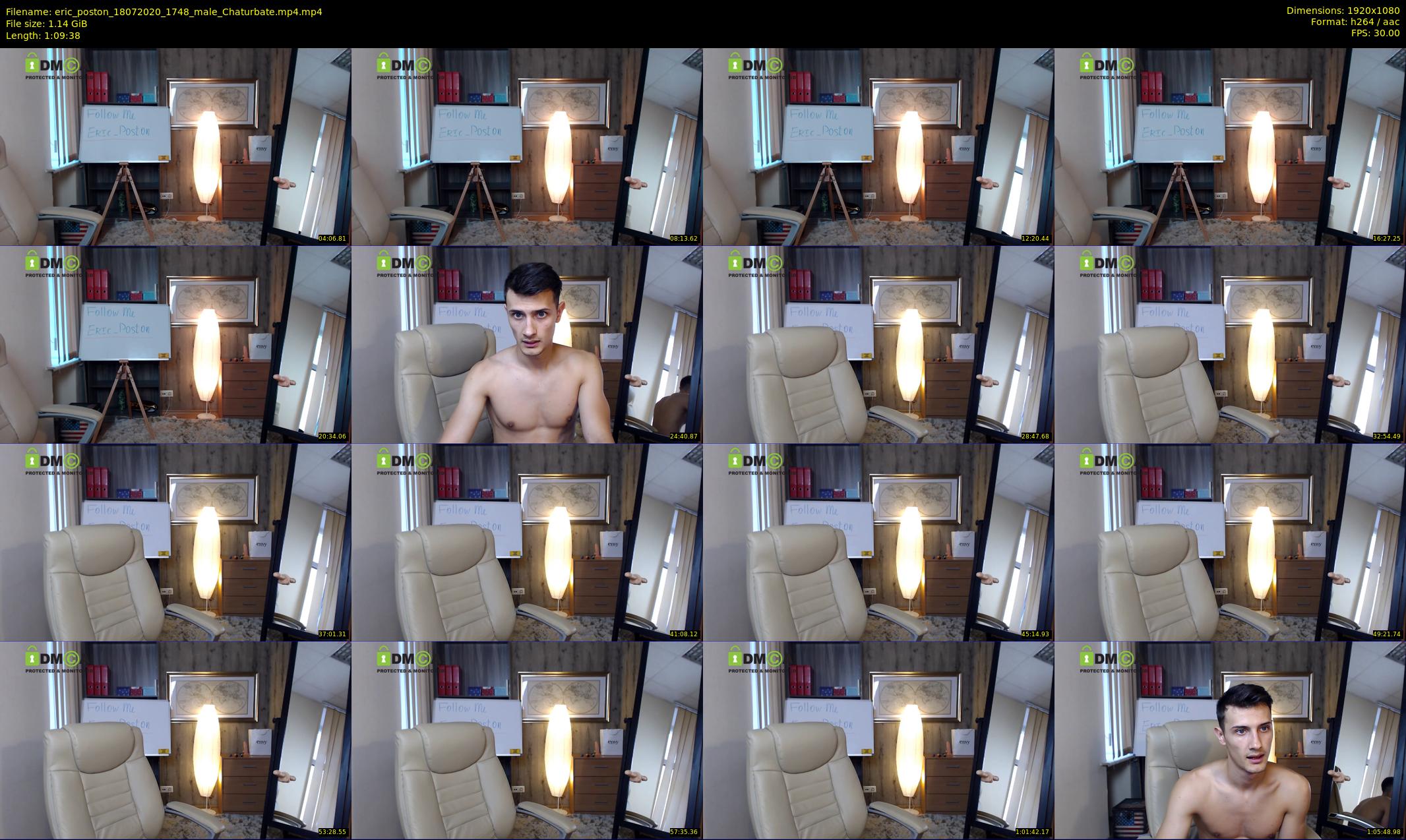 eric_poston — 70 minute Chaturbate male cam show recording, 1080p, Jul 18, 2020