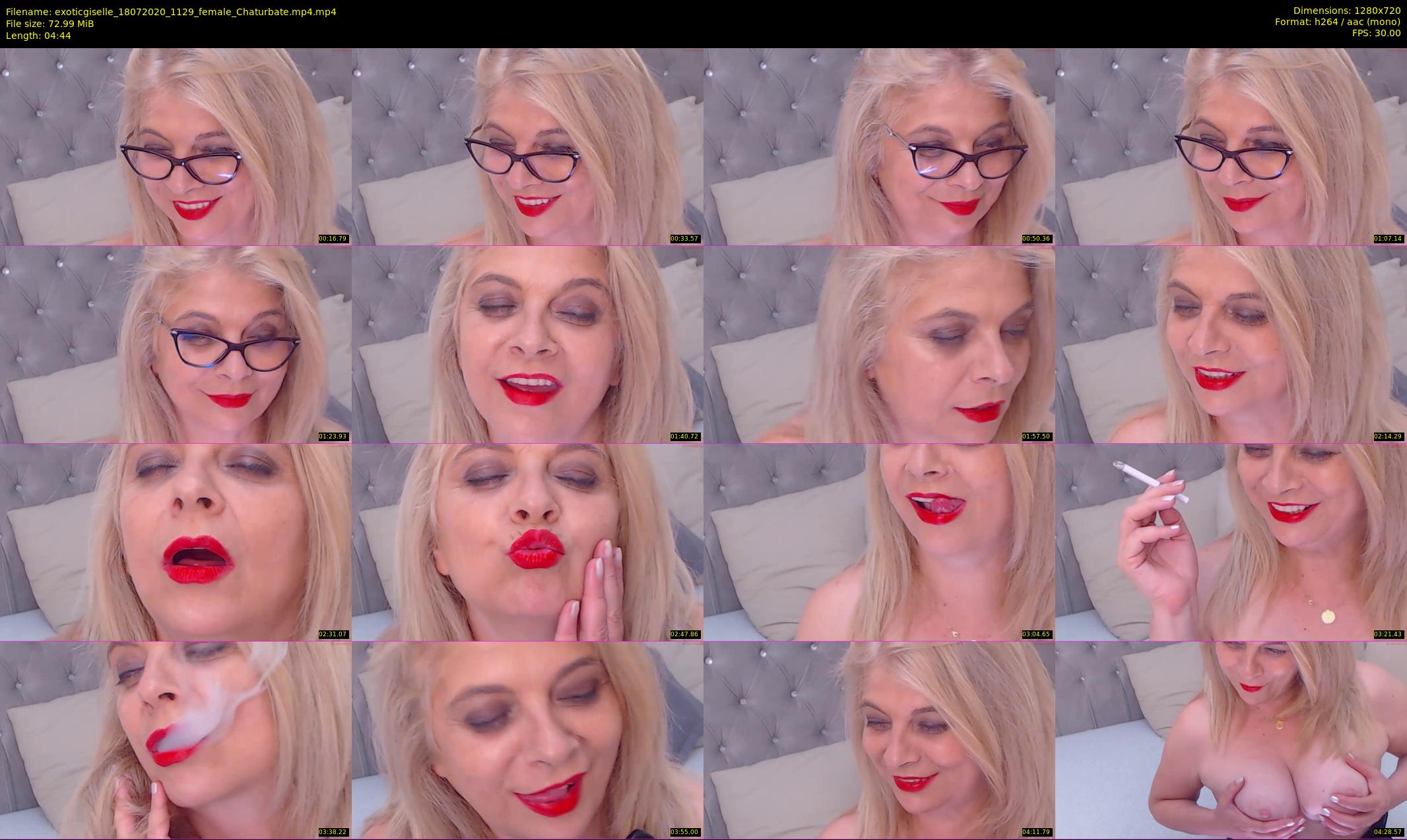 exoticgiselle — 5 minute Chaturbate female cam show recording, 720p, Jul 18, 2020