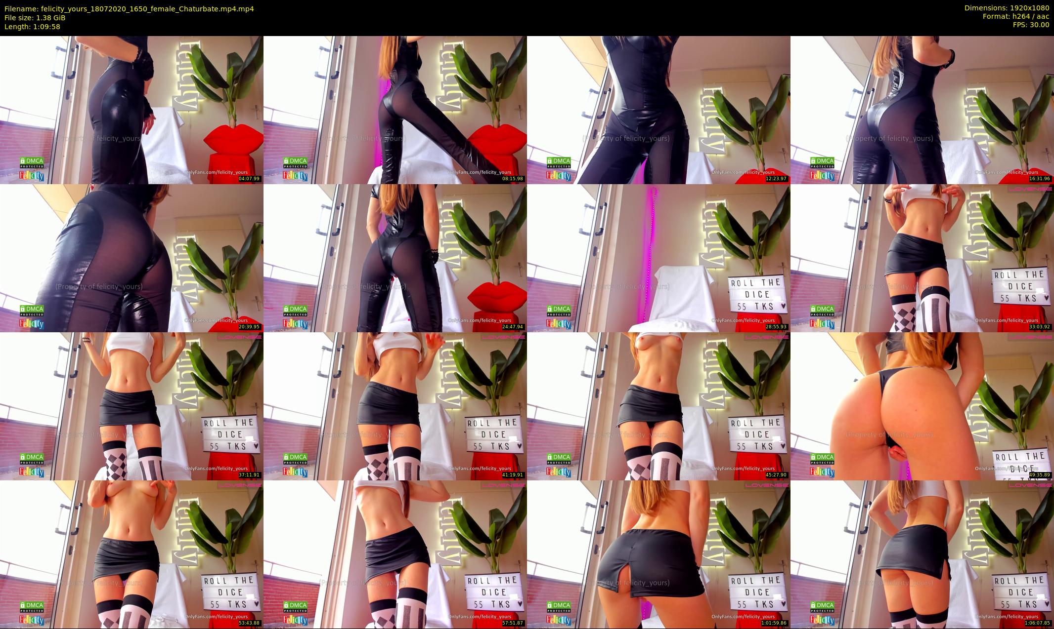 felicity_yours — 70 minute Chaturbate female cam show recording, 1080p, Jul 18, 2020