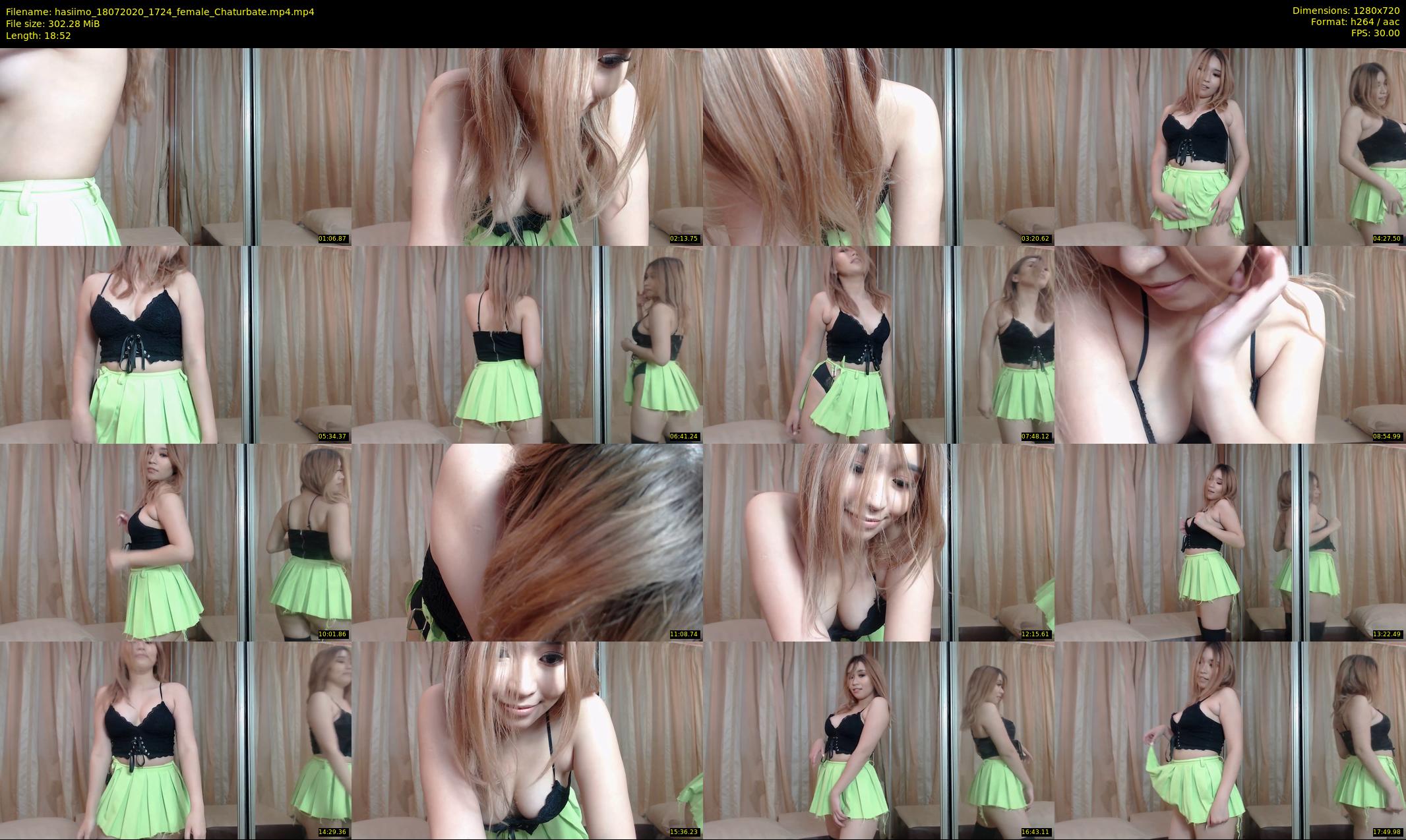 hasiimo — 19 minute Chaturbate female cam show recording, 720p, Jul 18, 2020