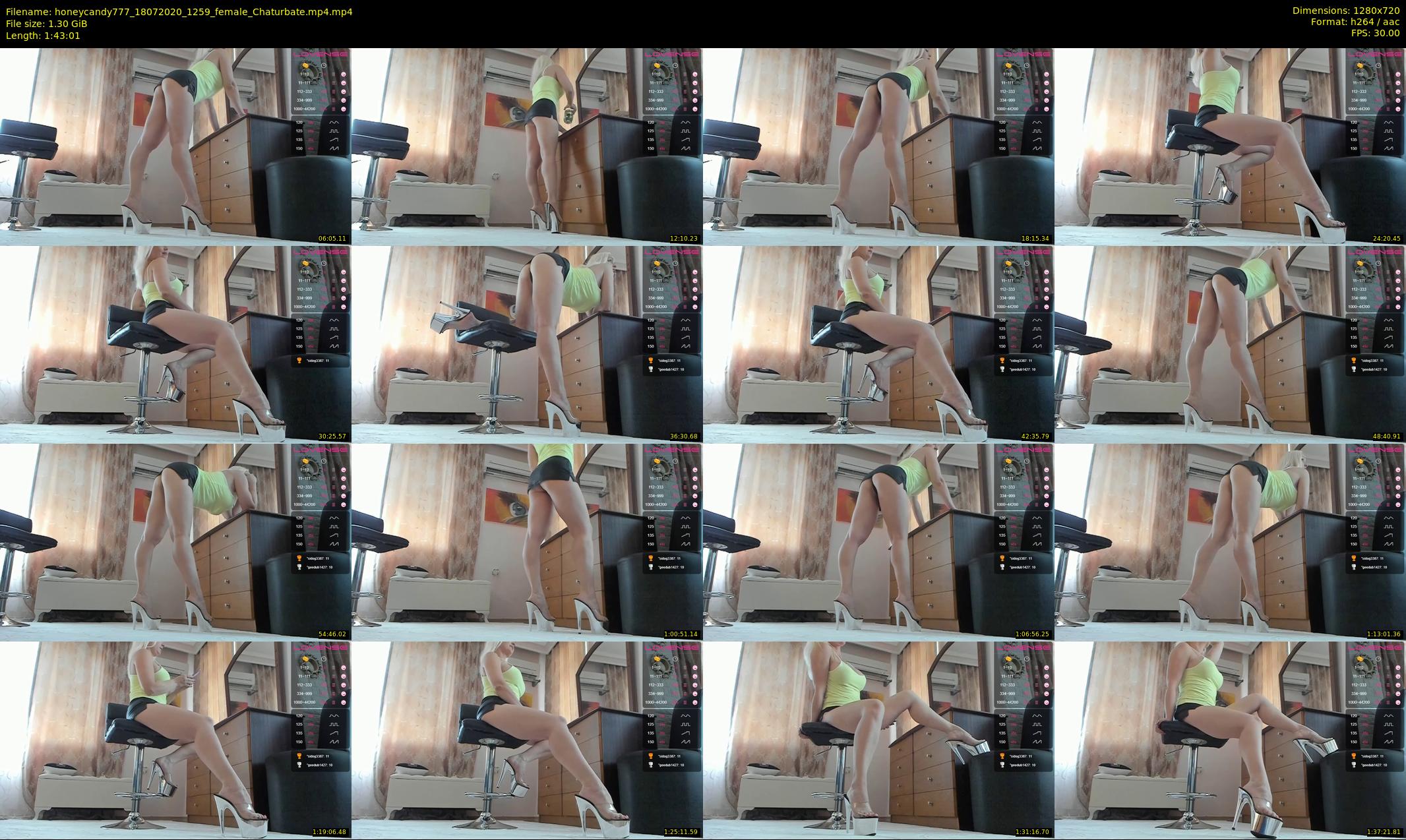 honeycandy777 — 104 minute Chaturbate couple cam show recording, 720p, Jul 18, 2020