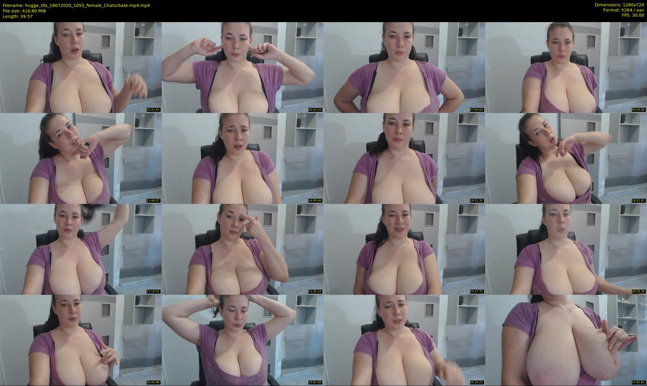 hugge_tits — 40 minute Chaturbate female cam show recording, 720p, Jul 18, 2020