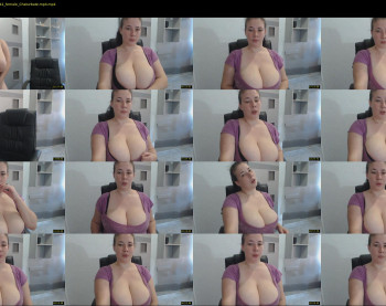 hugge_tits — 45 minute Chaturbate female cam show recording, 720p, Jul 18, 2020