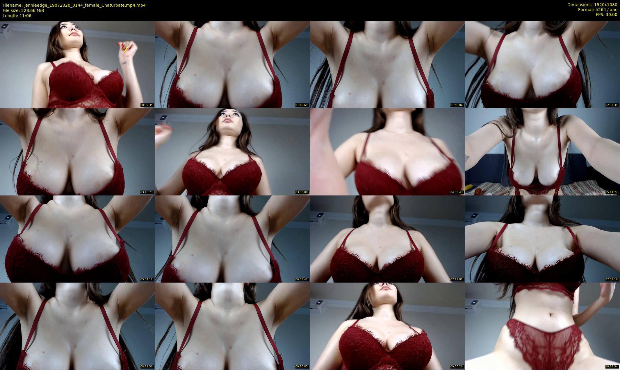 jennieedge — 12 minute Chaturbate female cam show recording, 1080p, Jul 19, 2020