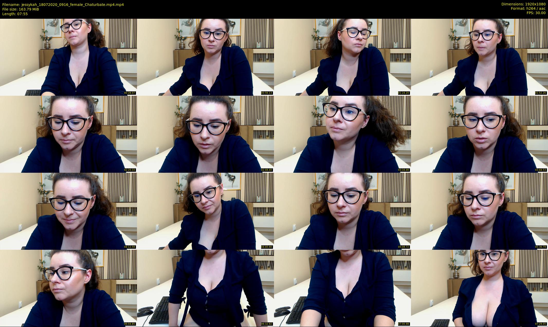 jessykah — 8 minute Chaturbate female cam show recording, 1080p, Jul 18, 2020