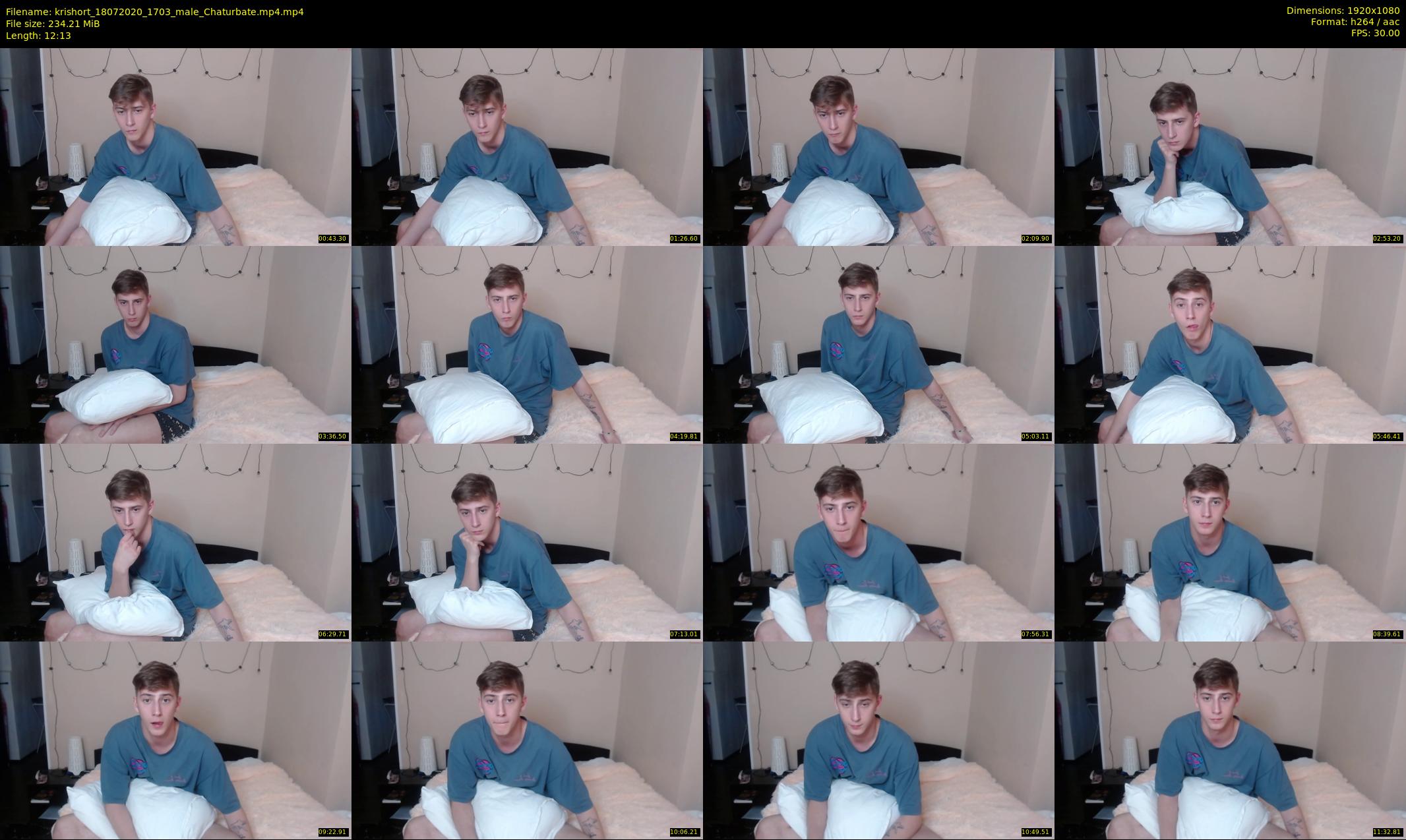 krishort — 13 minute Chaturbate male cam show recording, 1080p, Jul 18, 2020