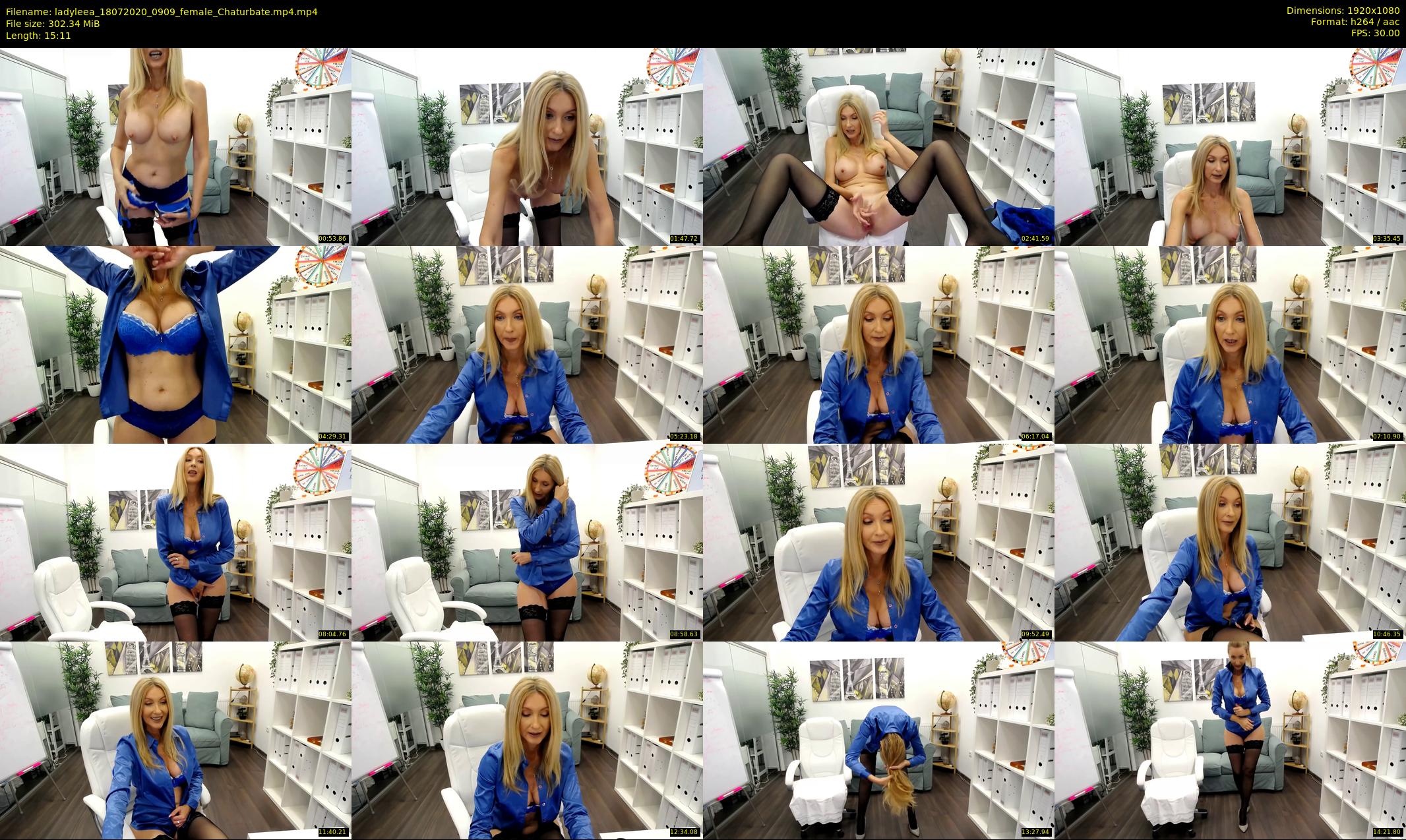 ladyleea — 16 minute Chaturbate female cam show recording, 1080p, Jul 18, 2020