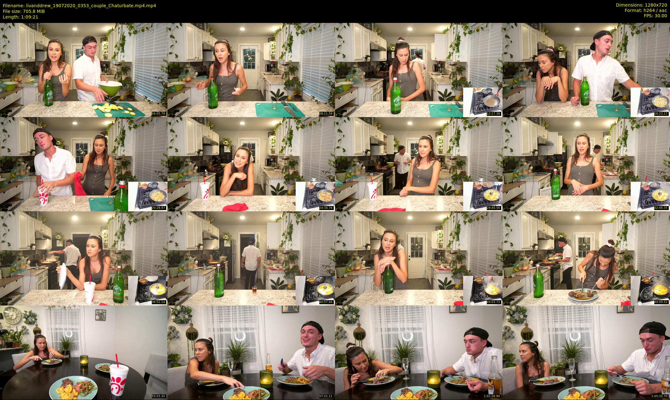 livanddrew — 70 minute Chaturbate couple cam show recording, 720p, Jul 19, 2020