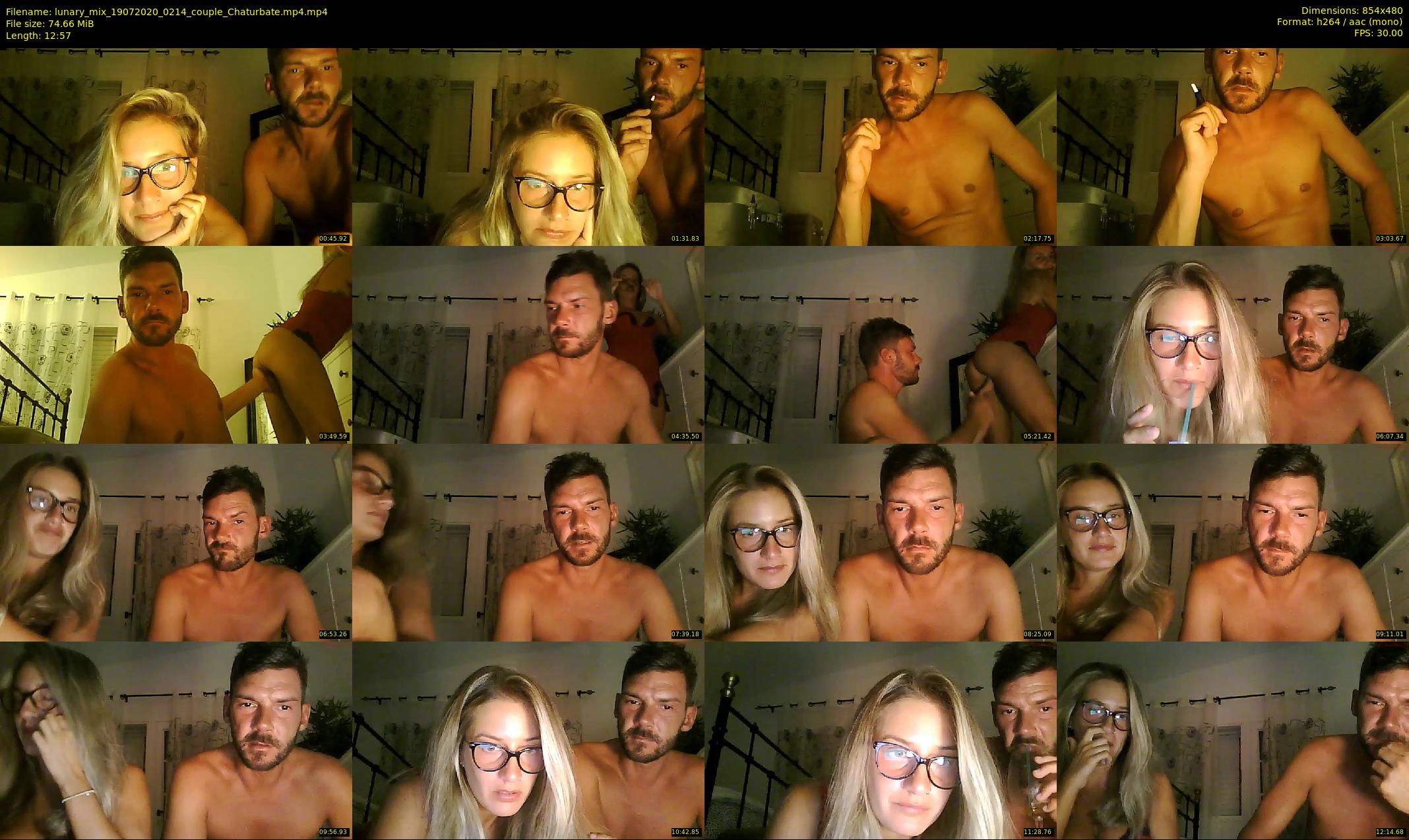 lunary_mix — 13 minute Chaturbate couple cam show recording, 480p, Jul 19, 2020