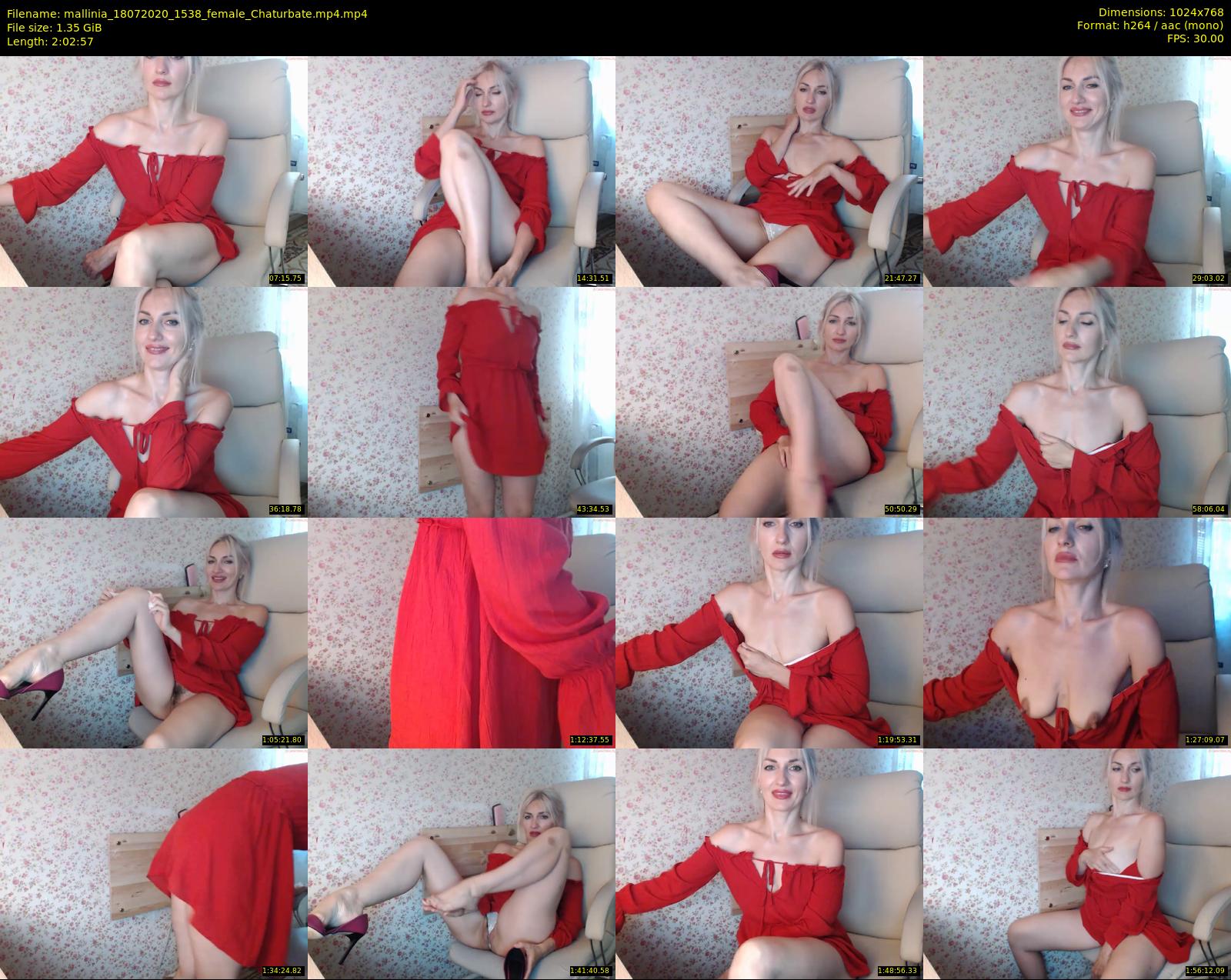 mallinia — 123 minute Chaturbate female cam show recording, 720p, Jul 18, 2020
