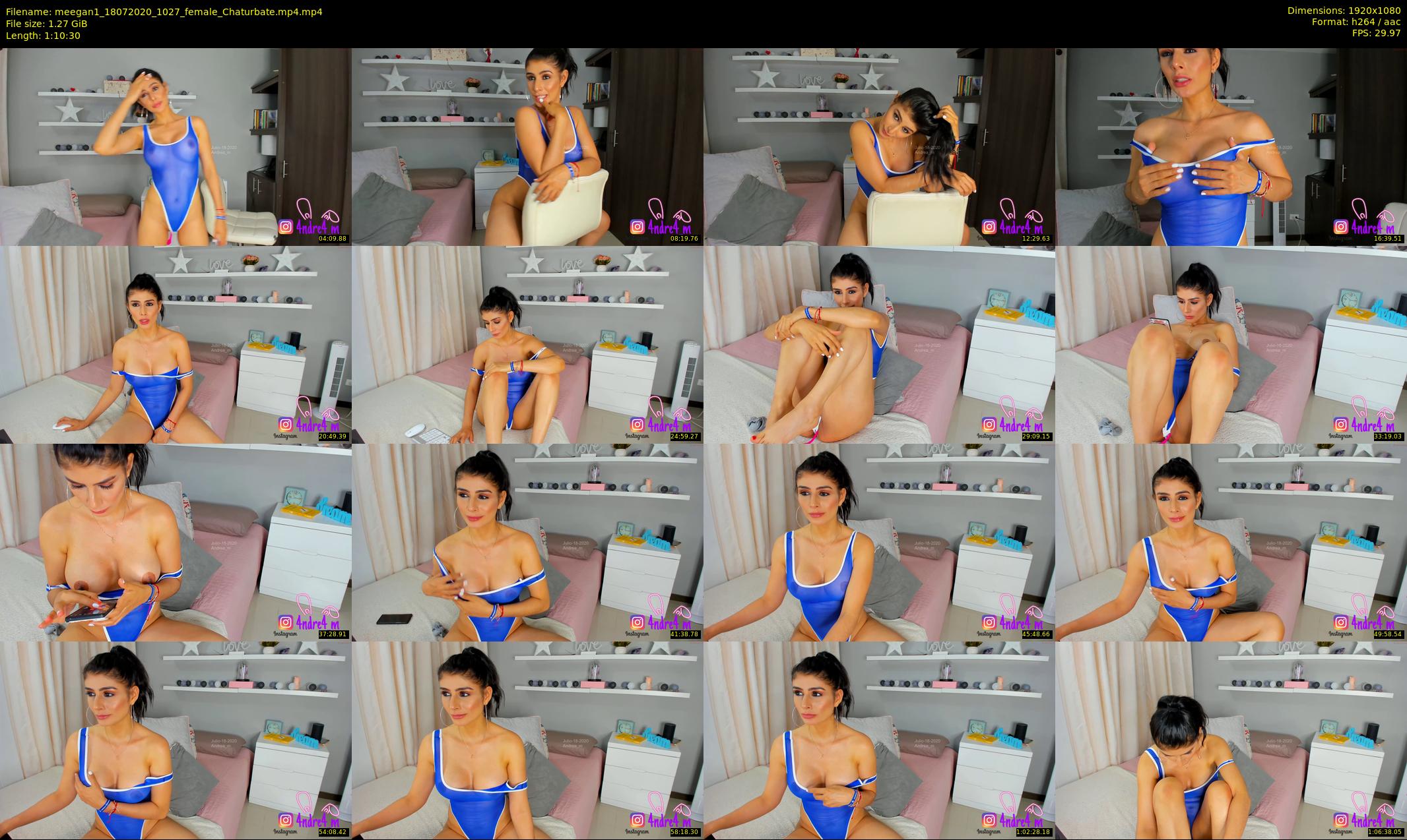 meegan1 — 71 minute Chaturbate female cam show recording, 1080p, Jul 18, 2020