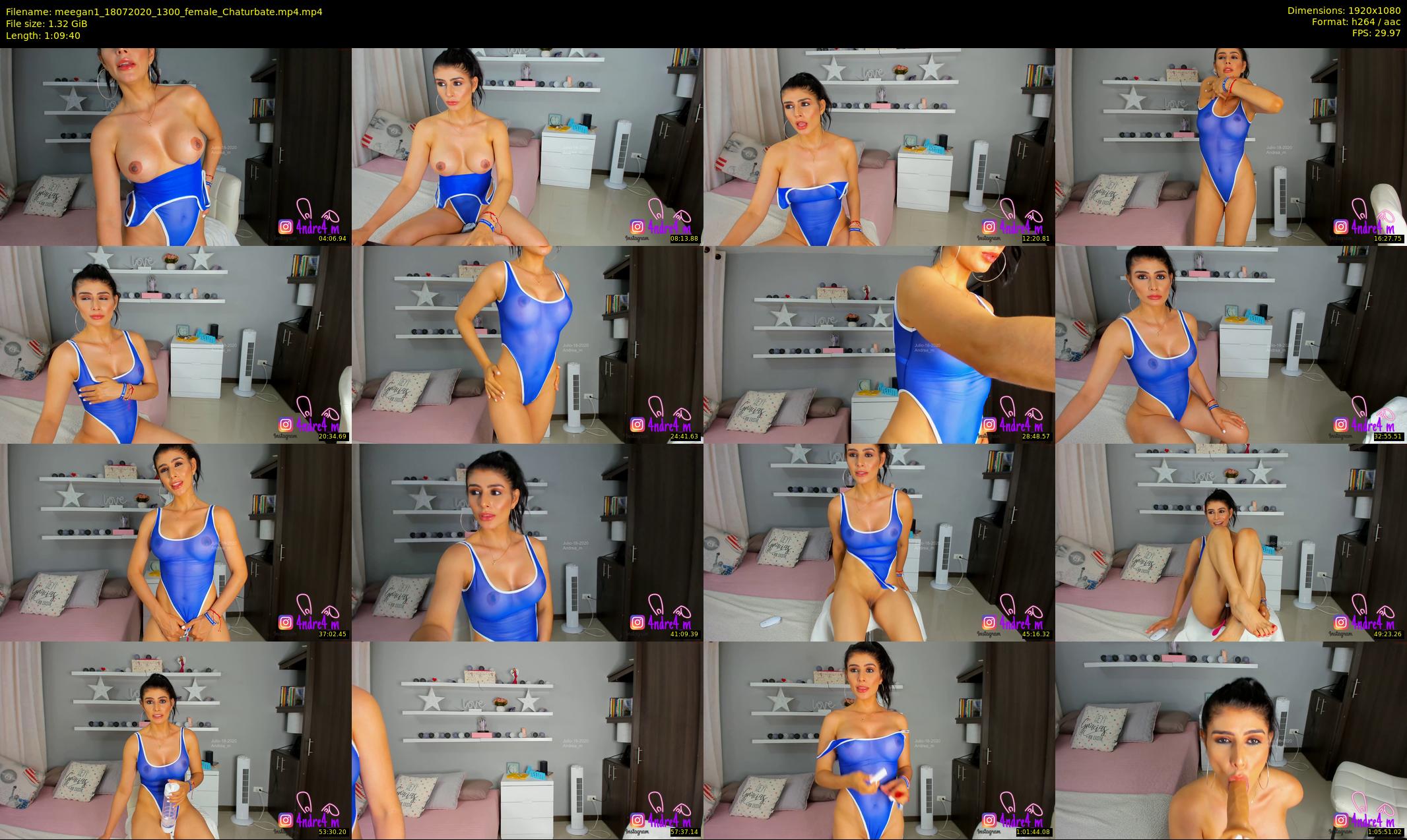meegan1 — 70 minute Chaturbate female cam show recording, 1080p, Jul 18, 2020